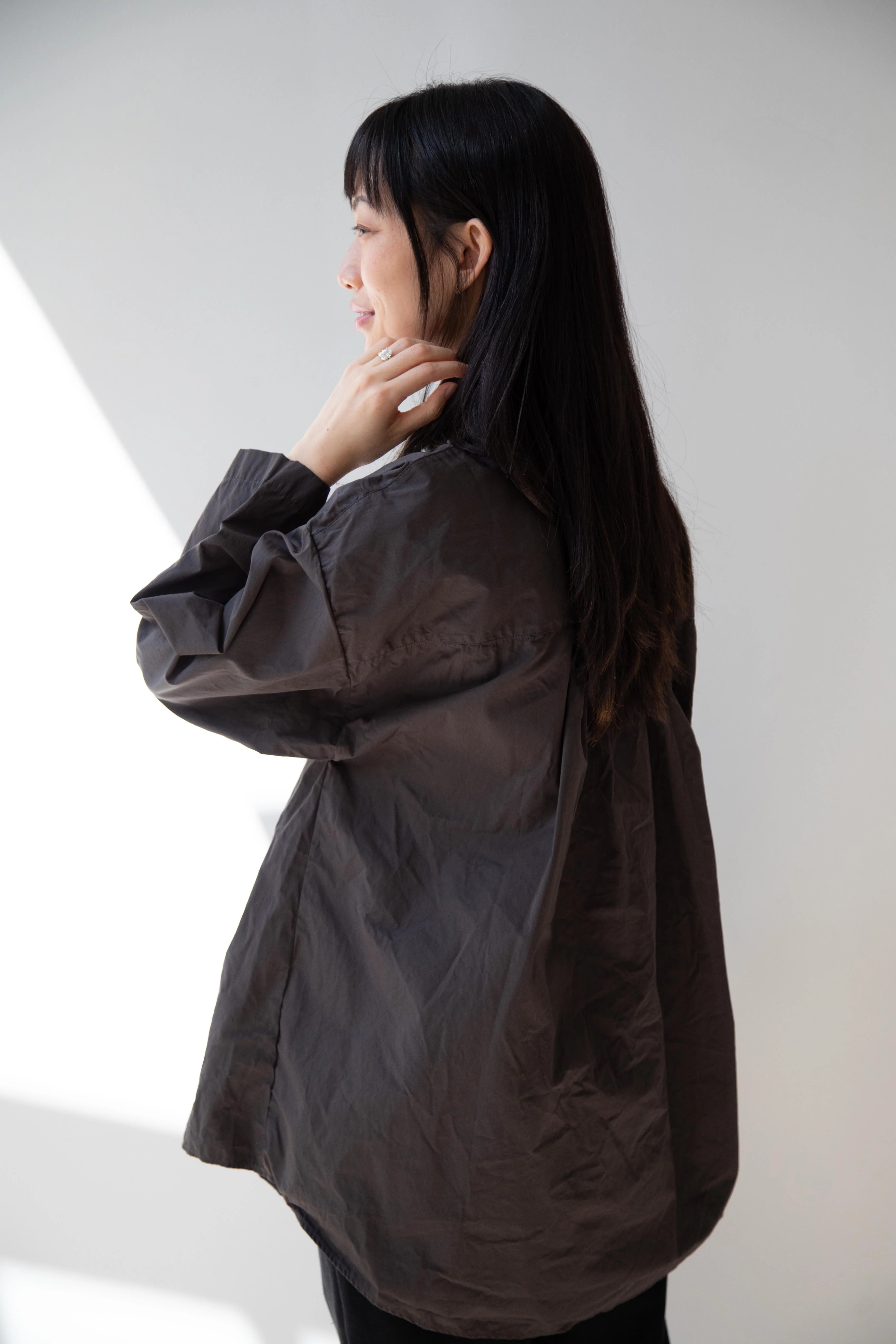 Bergfabel | Long Overshirt in Moss - Image 9