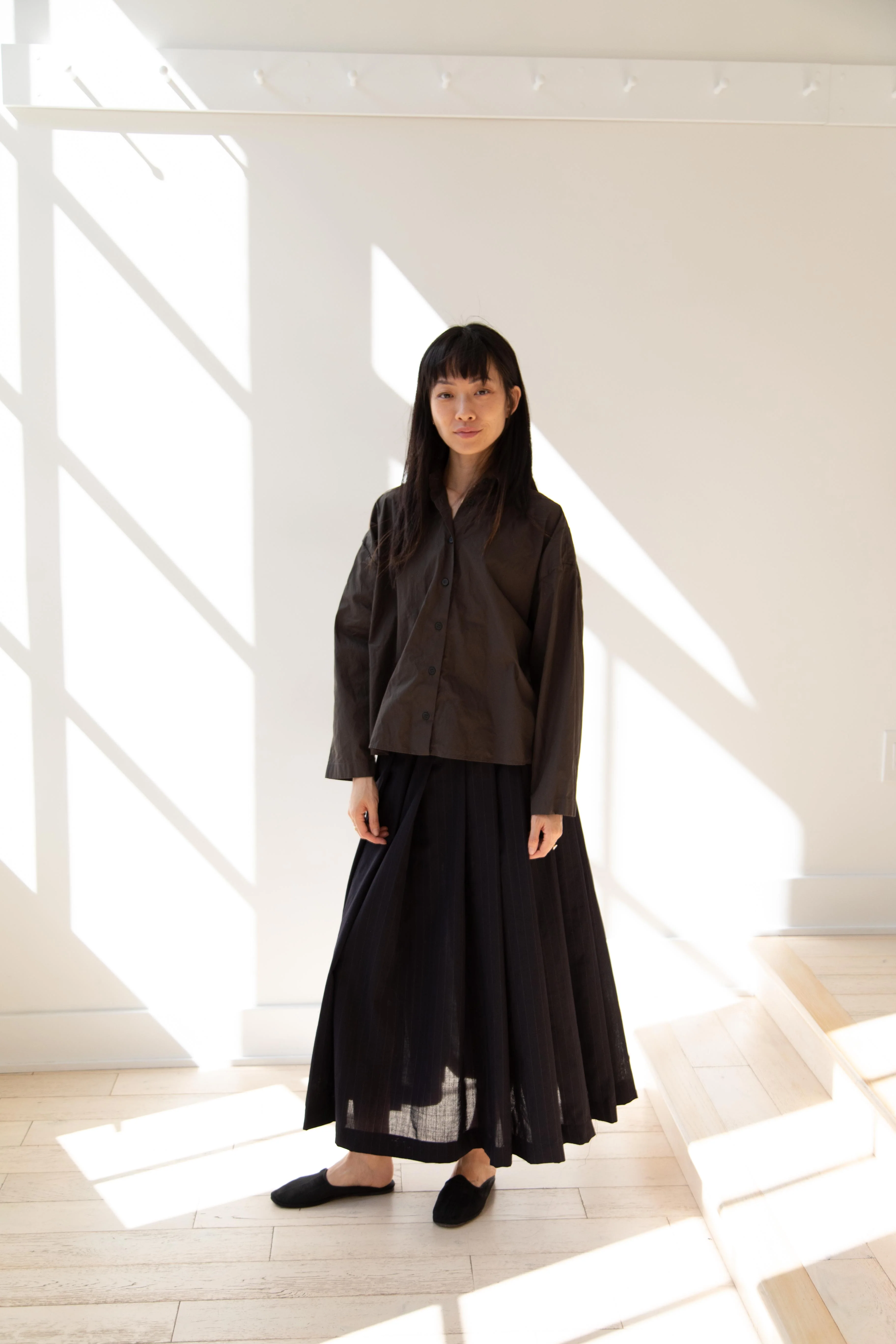 Bergfabel | Short Overshirt in Moss - Image 3