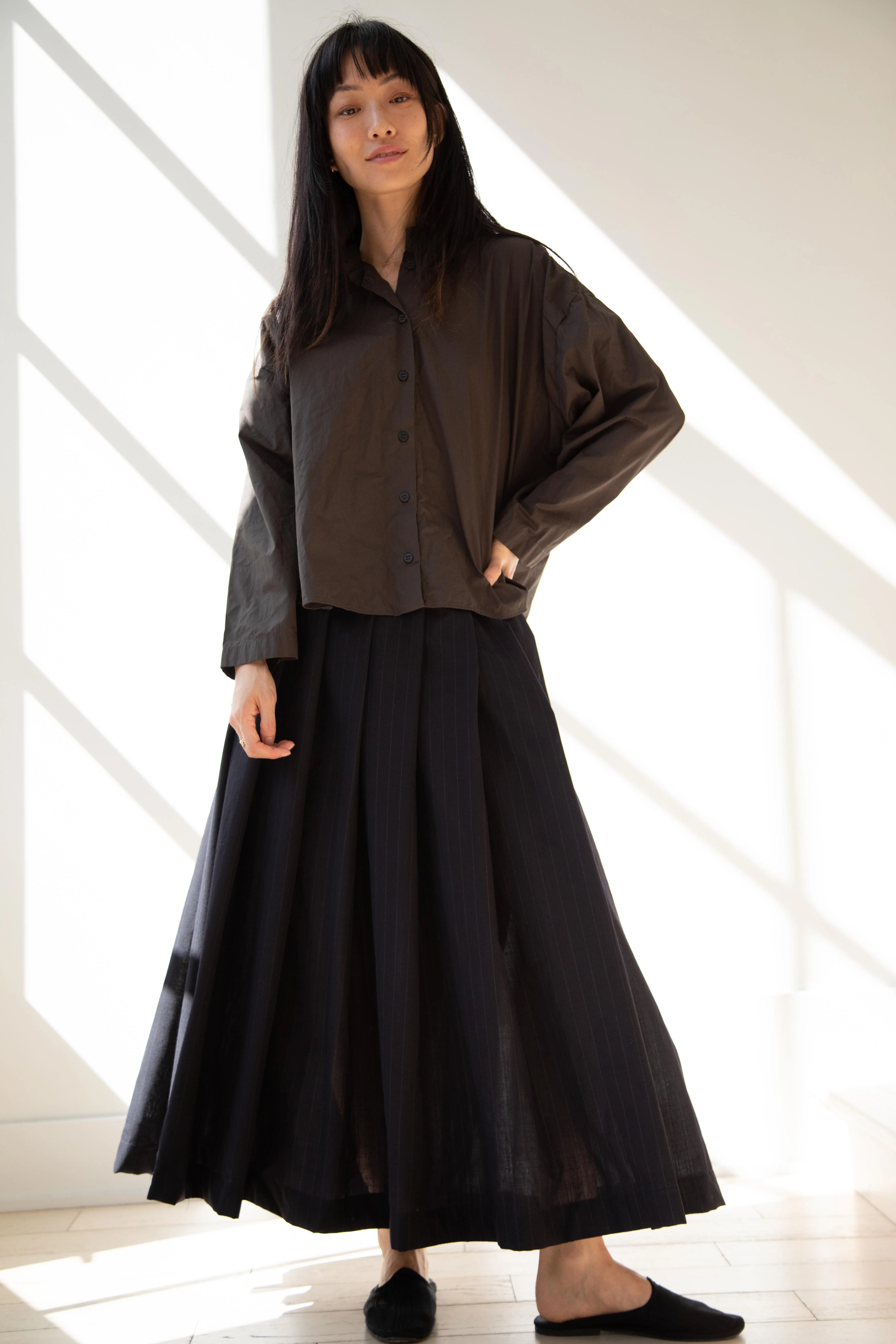 Bergfabel | Short Overshirt in Moss - Image 43