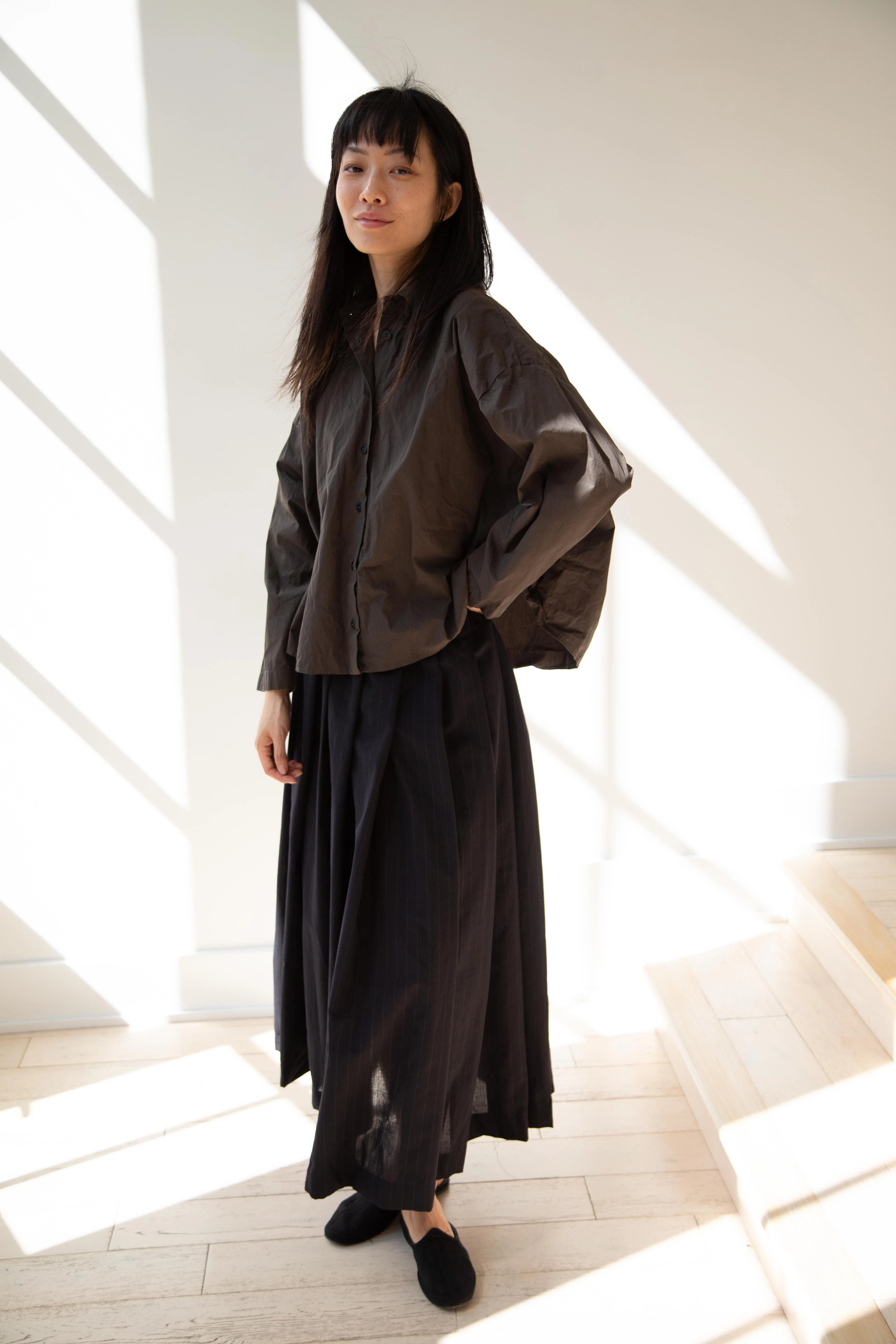 Bergfabel | Short Overshirt in Moss - Image 7