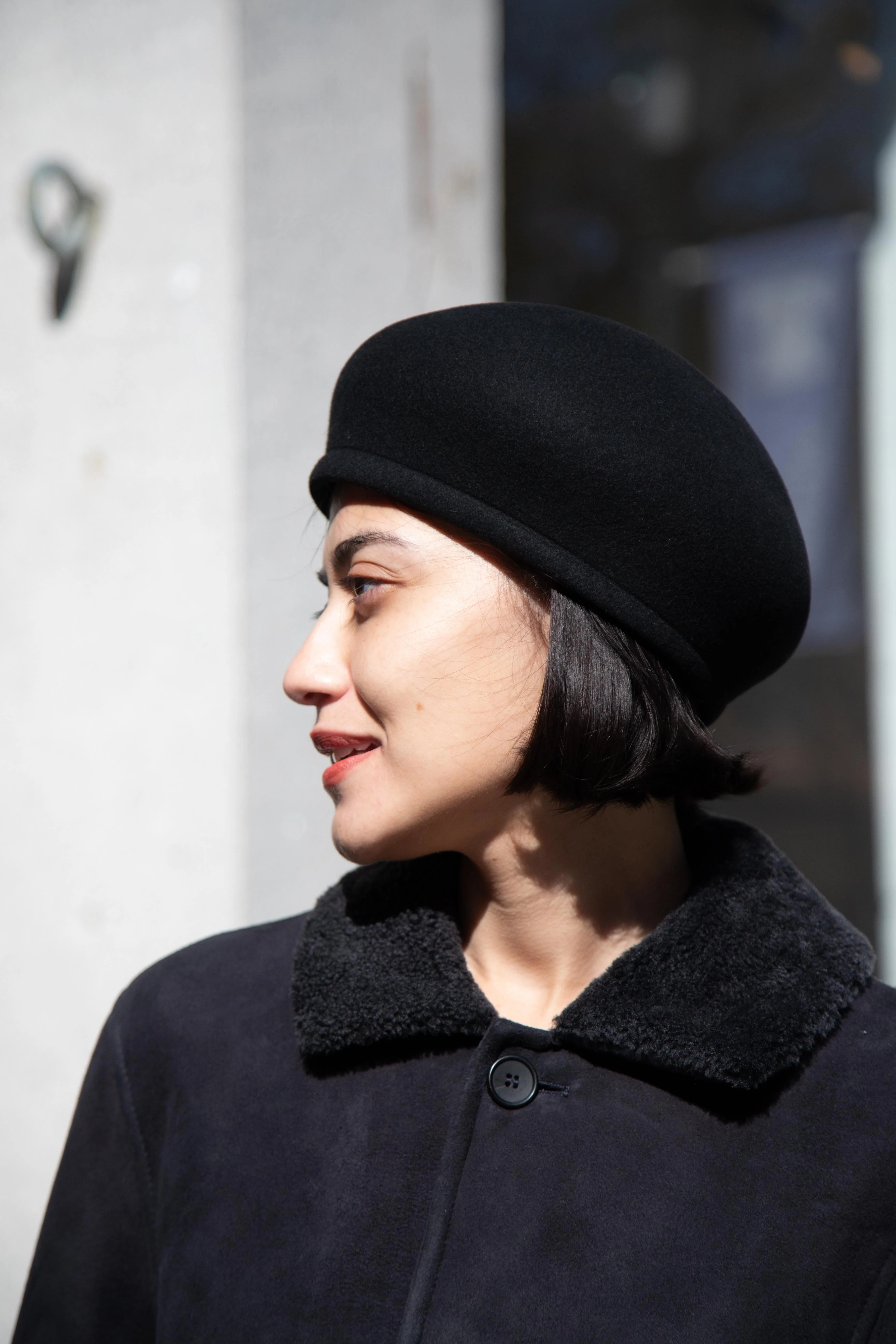 Bergfabel | Shearling Jacket in Black - Image 29