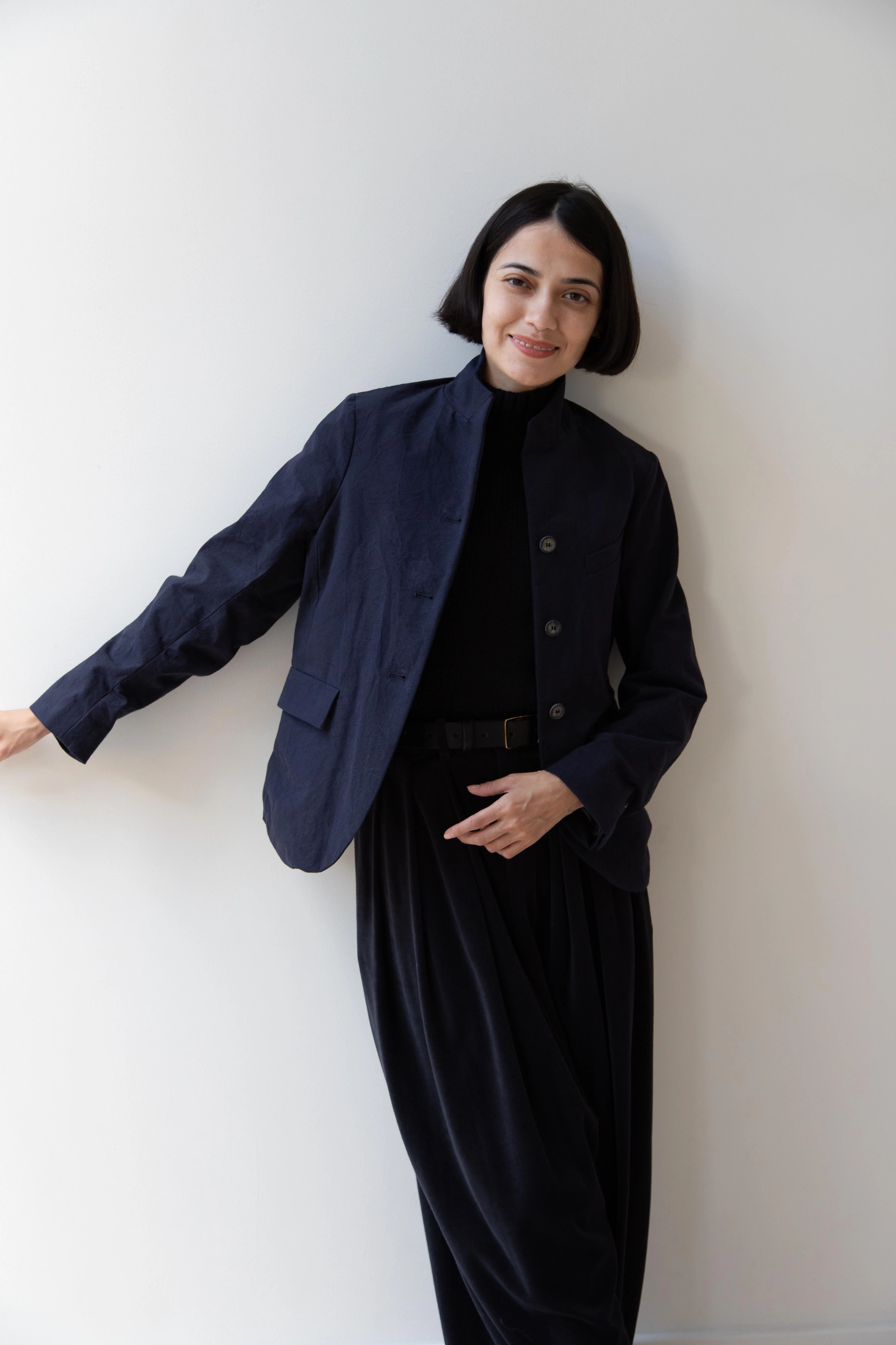 Bergfabel | Tyrol Jacket in Navy Cotton - Image 14