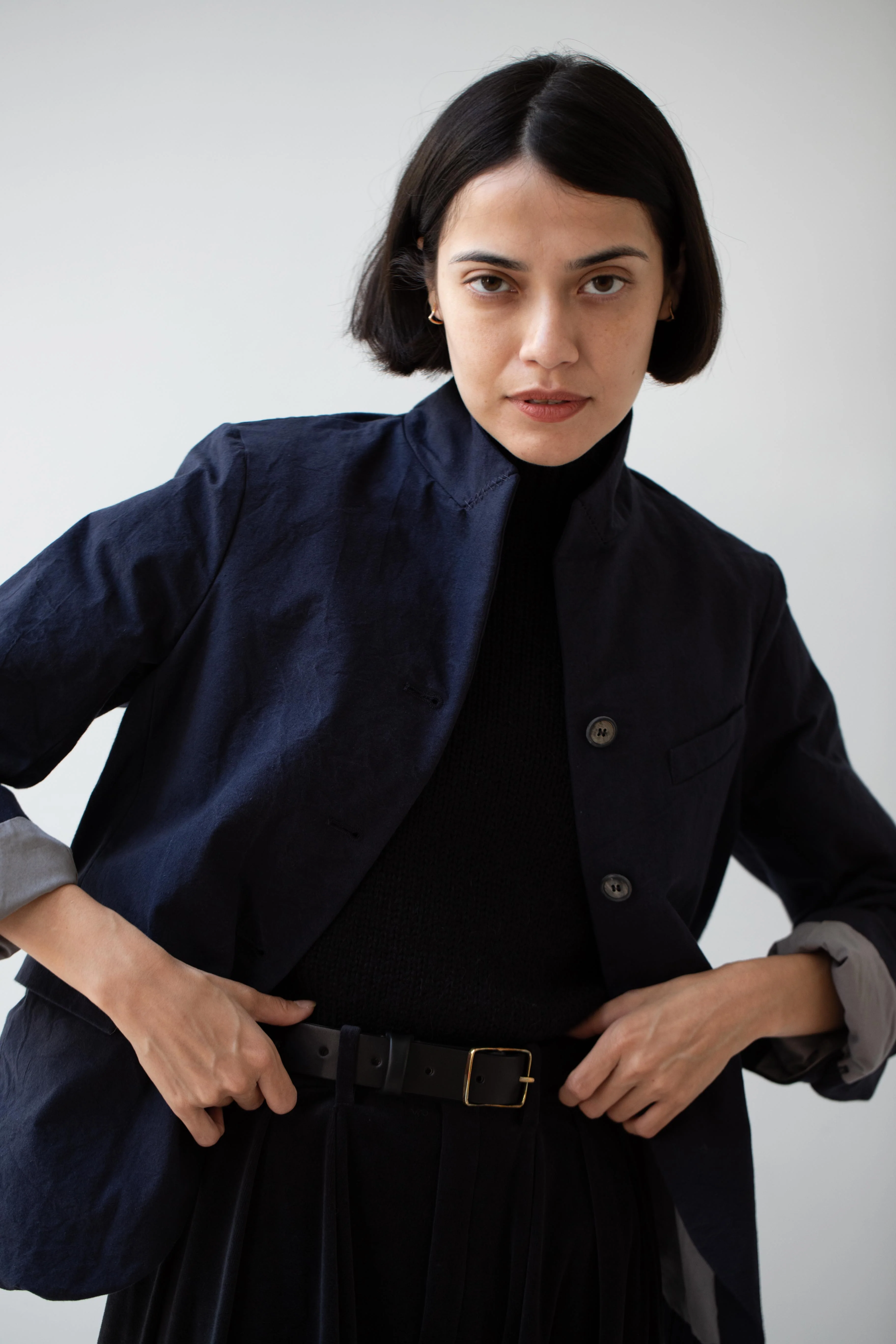 Bergfabel | Tyrol Jacket in Navy Cotton - Image 5