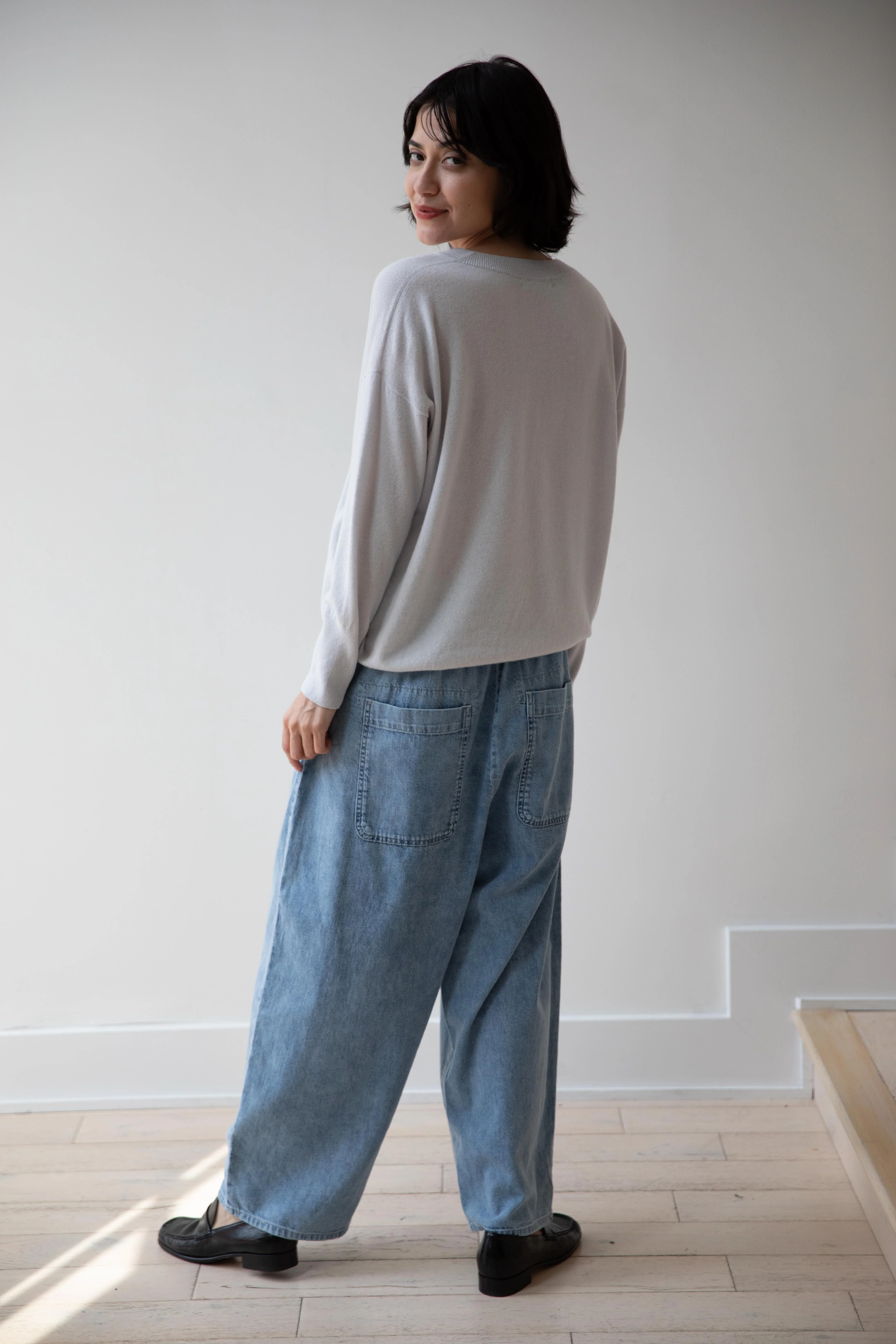 Bergfabel | Vivi Pulli in Pale Blue - Image 15