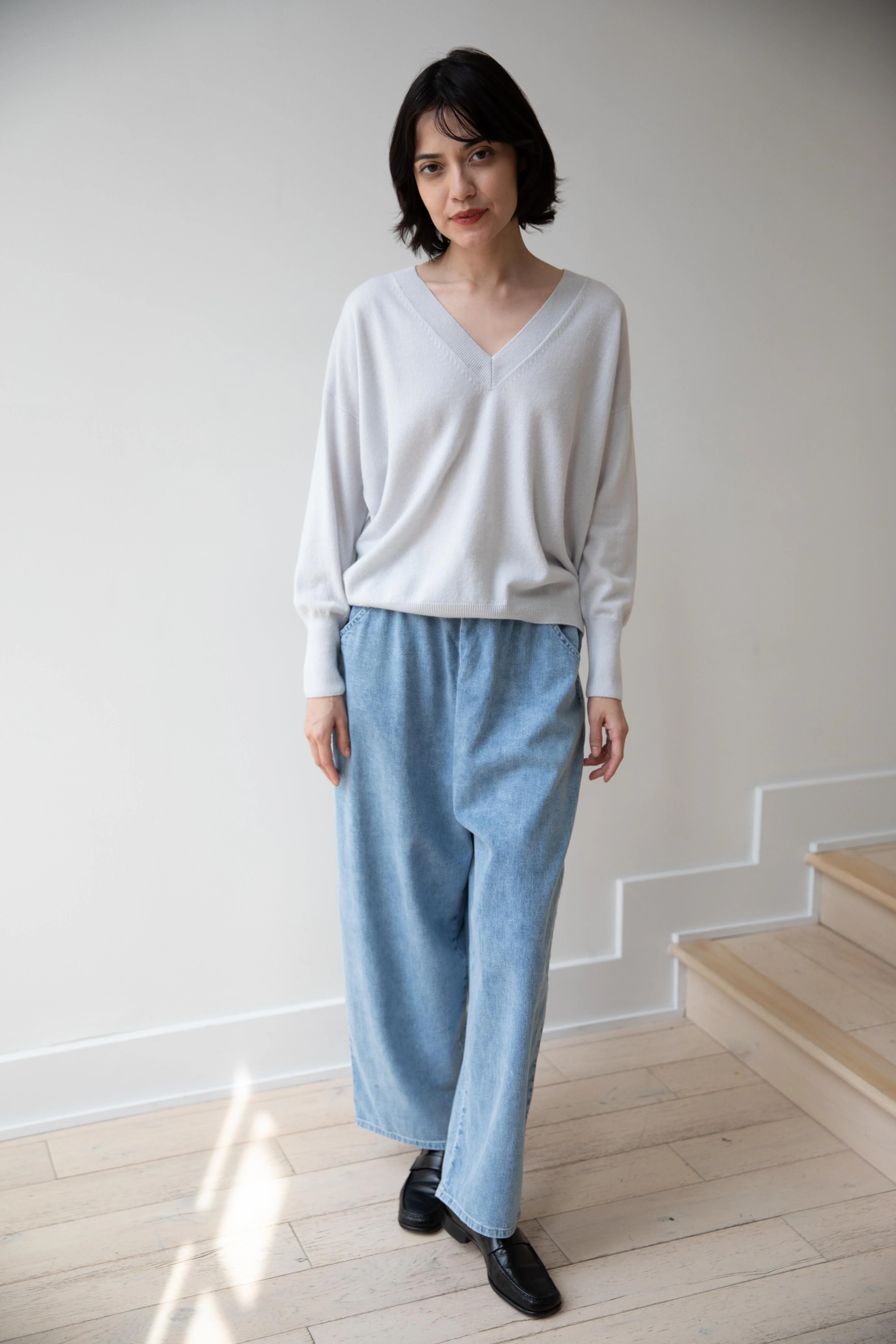 Bergfabel | Vivi Pulli in Pale Blue - Image 18