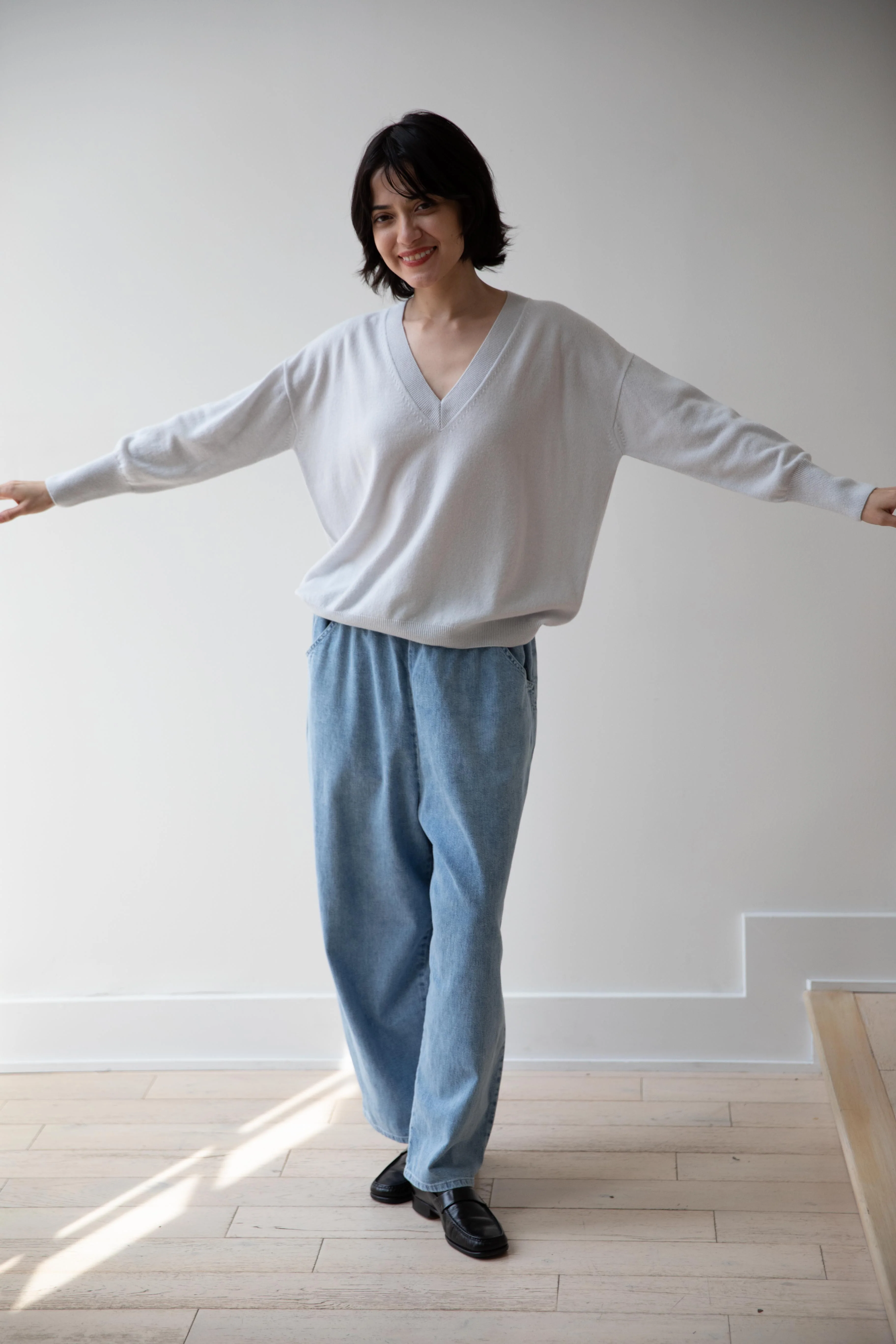 Bergfabel | Vivi Pulli in Pale Blue - Image 23