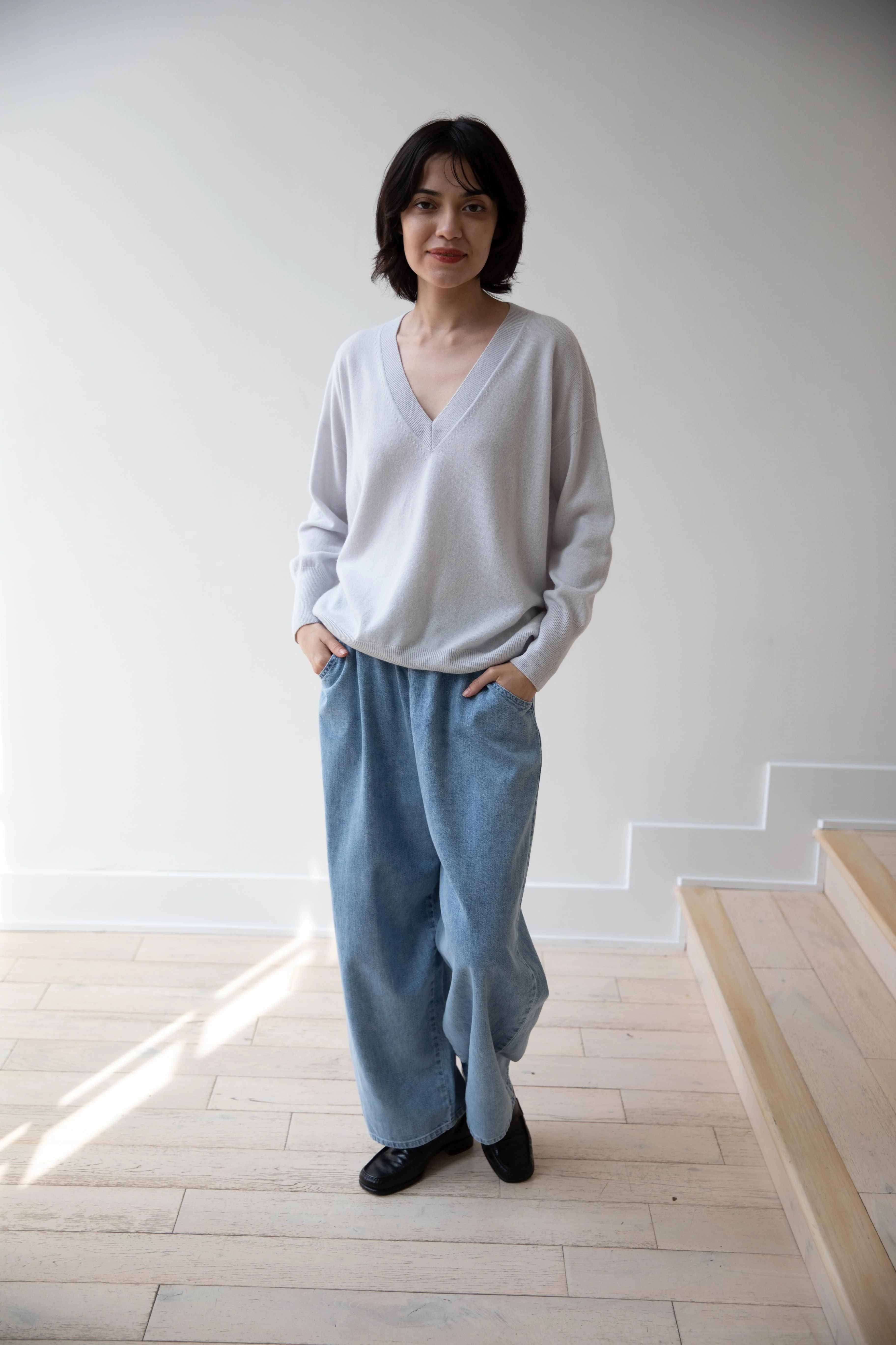 Bergfabel | Vivi Pulli in Pale Blue - Image 25