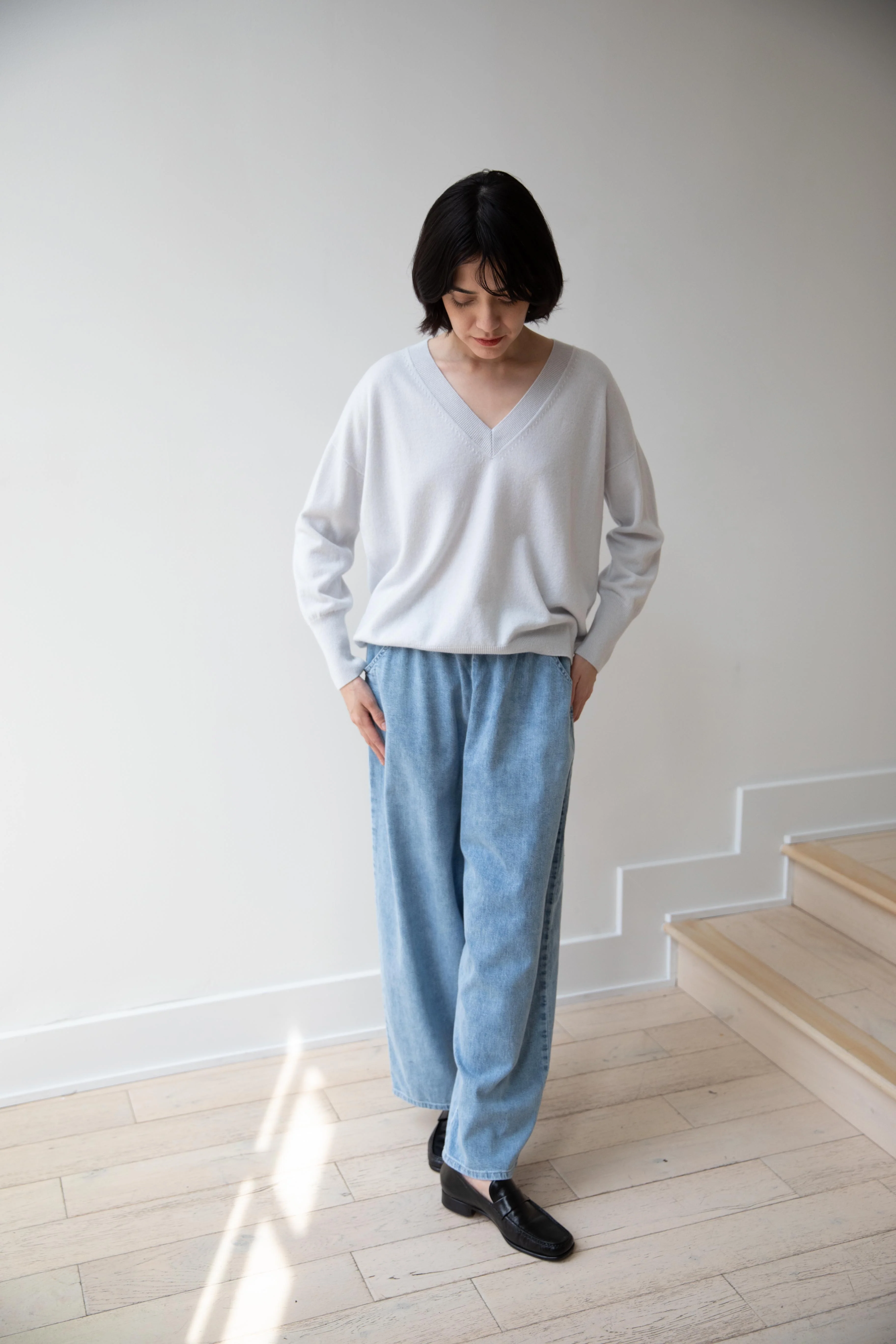 Bergfabel | Vivi Pulli in Pale Blue - Image 7