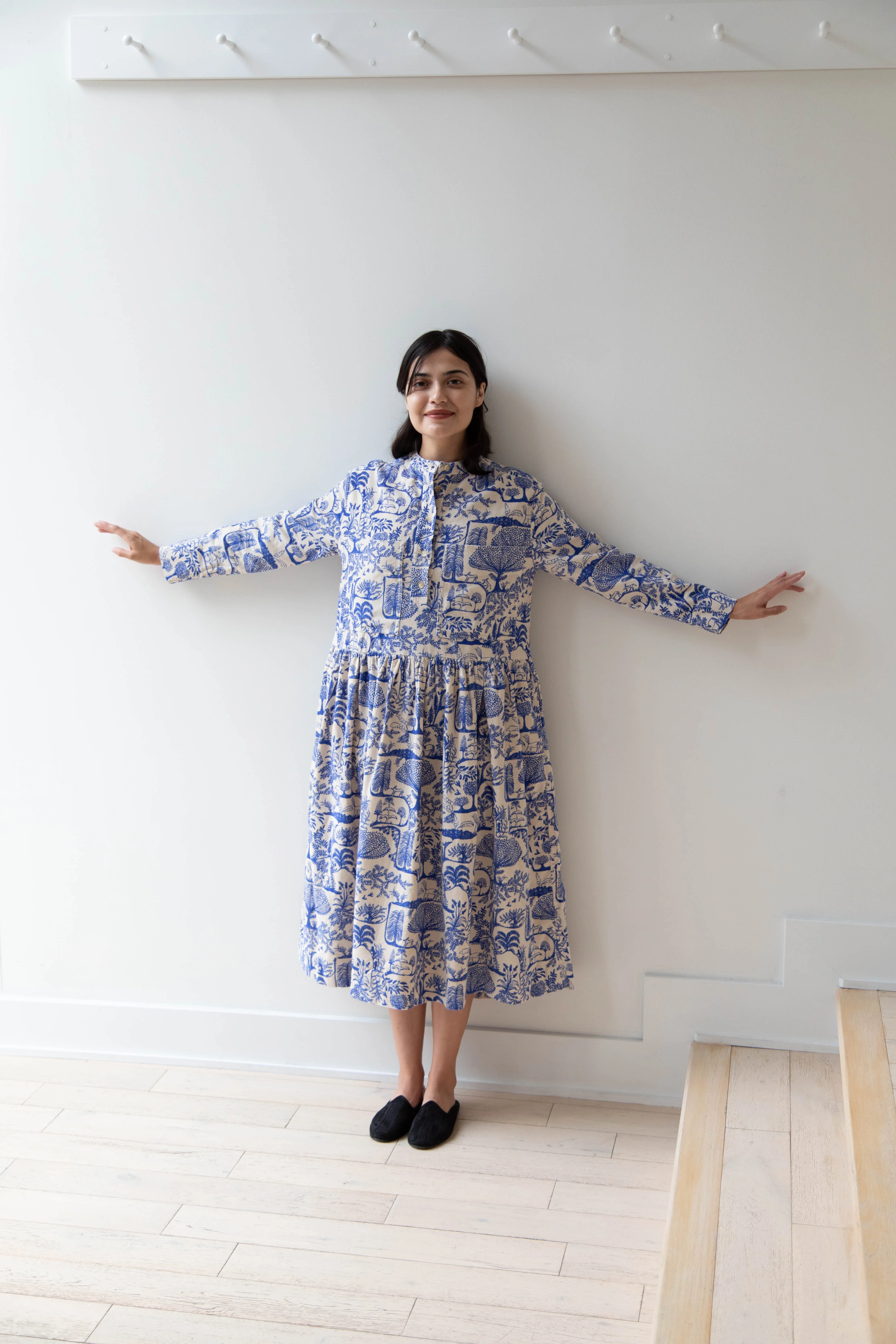 Bobo Choses | Wonderland Printed Corduroy Dress - Image 29