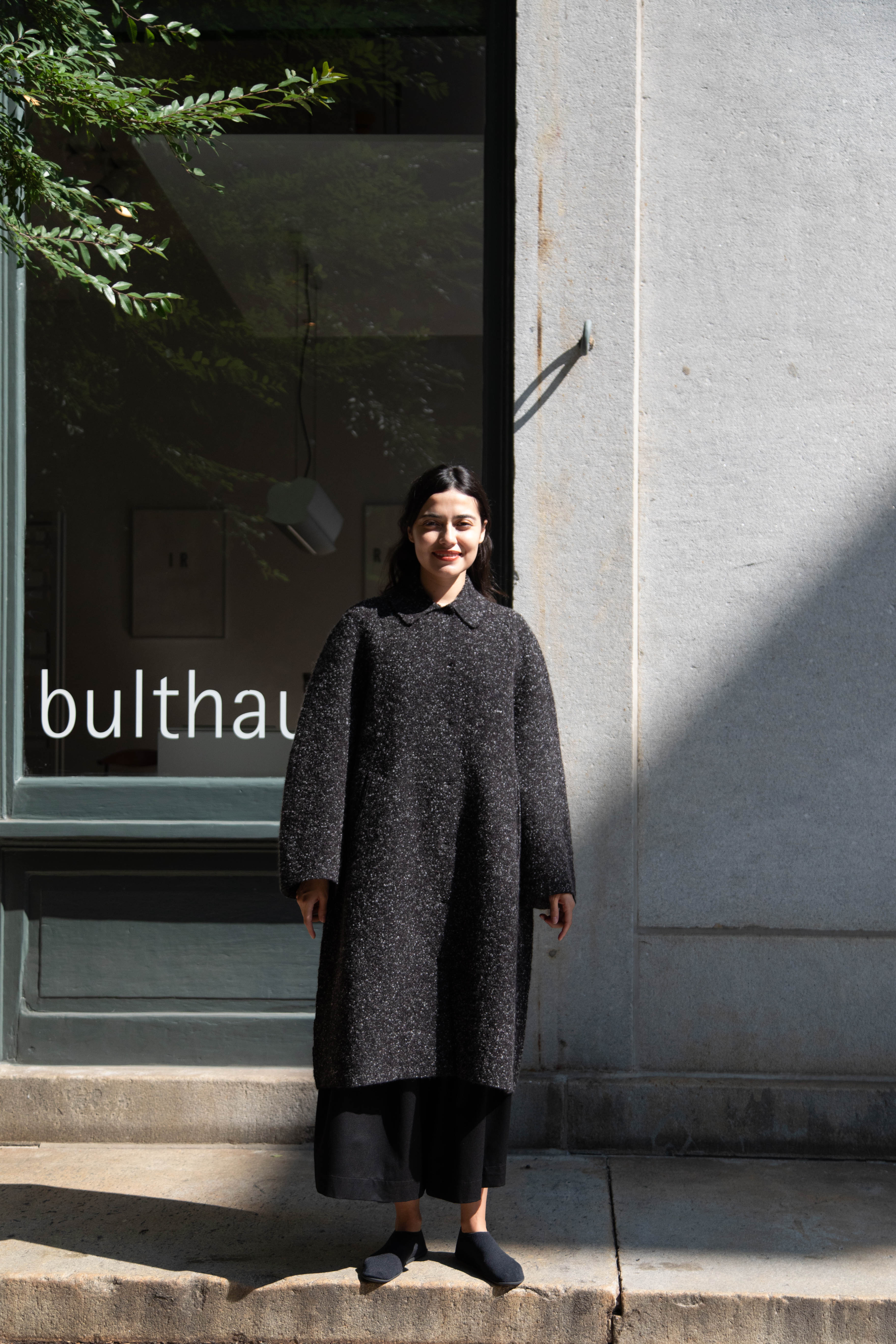 Boboutic | Canvas Lined With Love Coat in Black Mix - Image 31