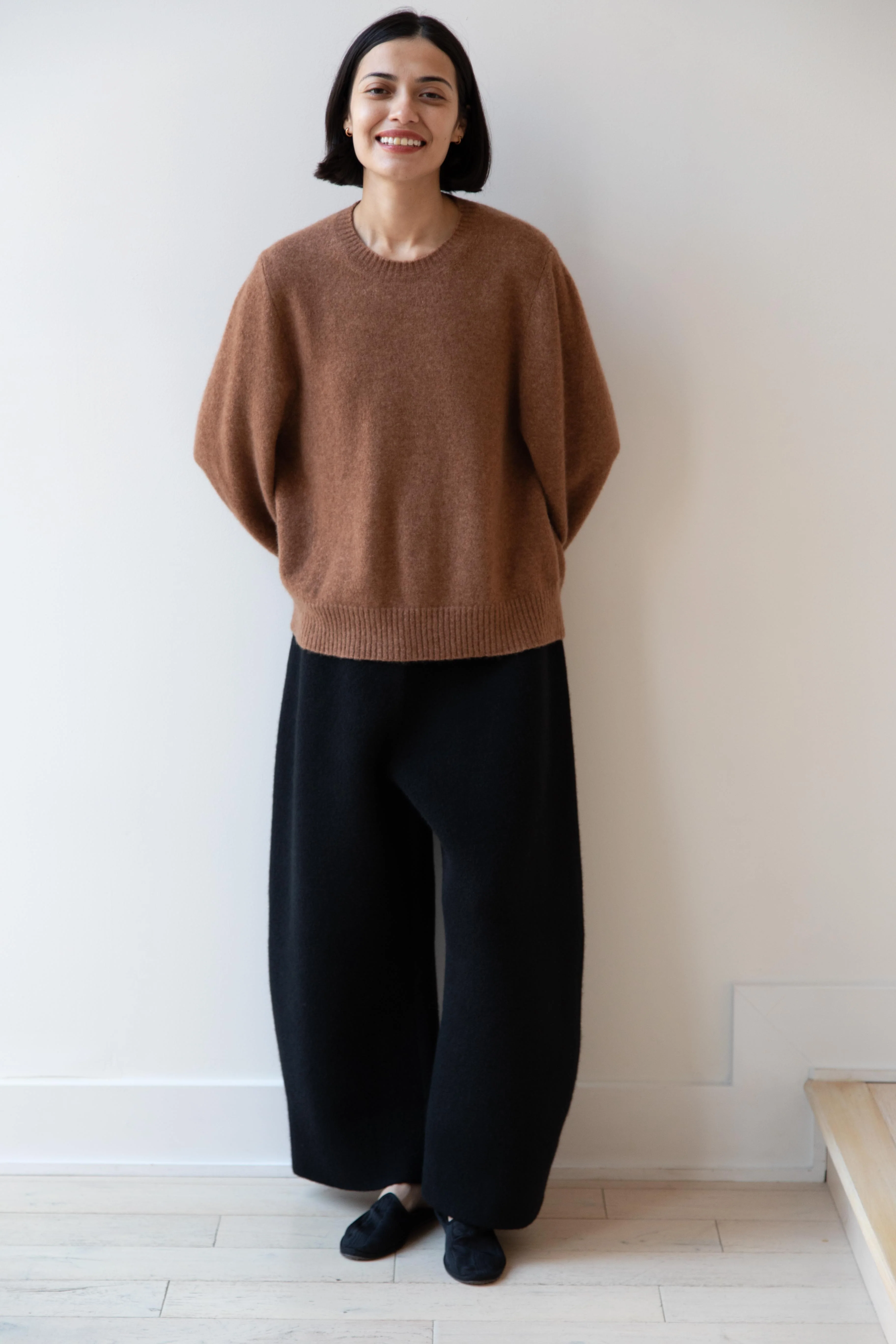 Boboutic | Cashmere Silk Sweater in Peanut - Image 3