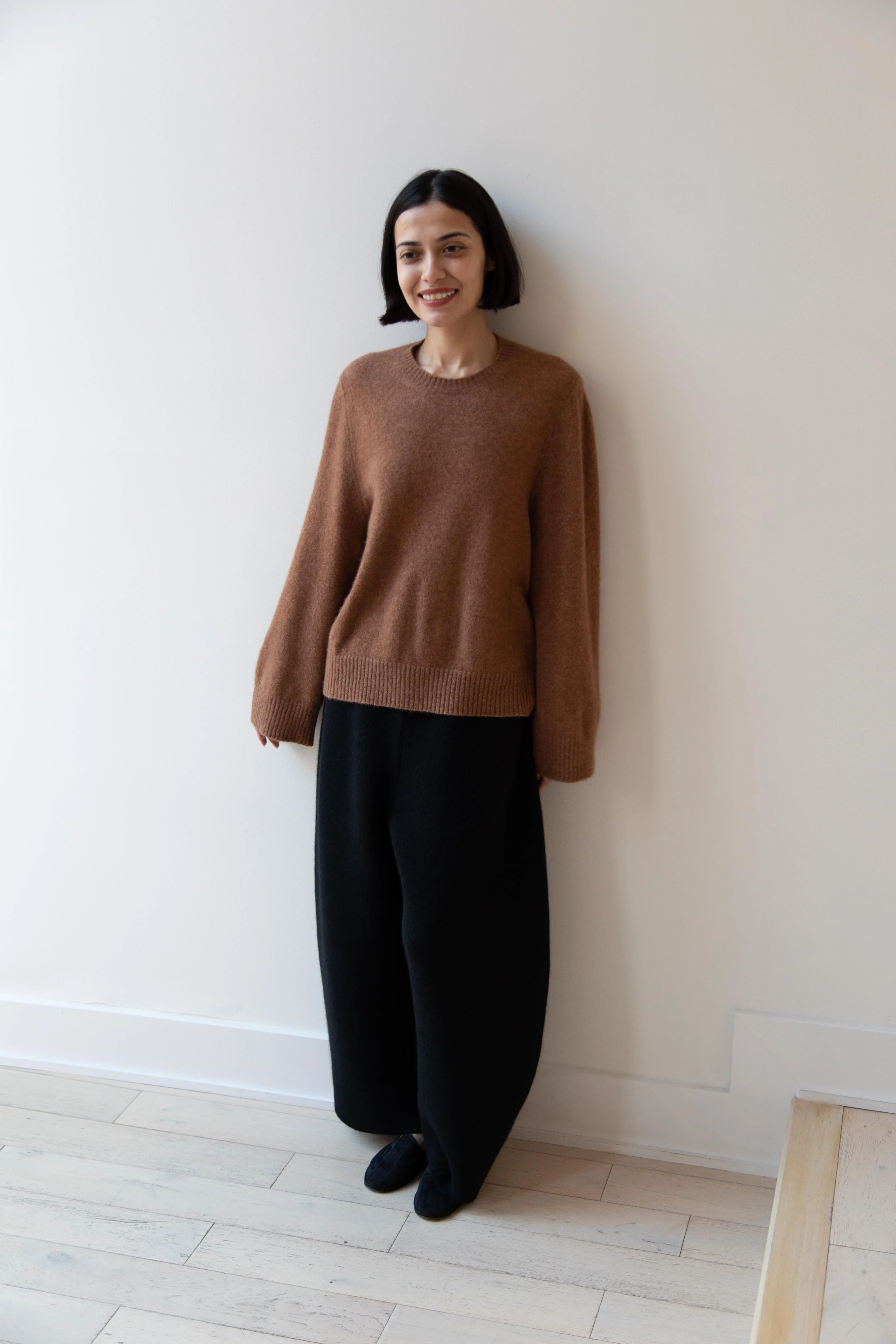Boboutic | Cashmere Silk Sweater in Peanut - Image 8