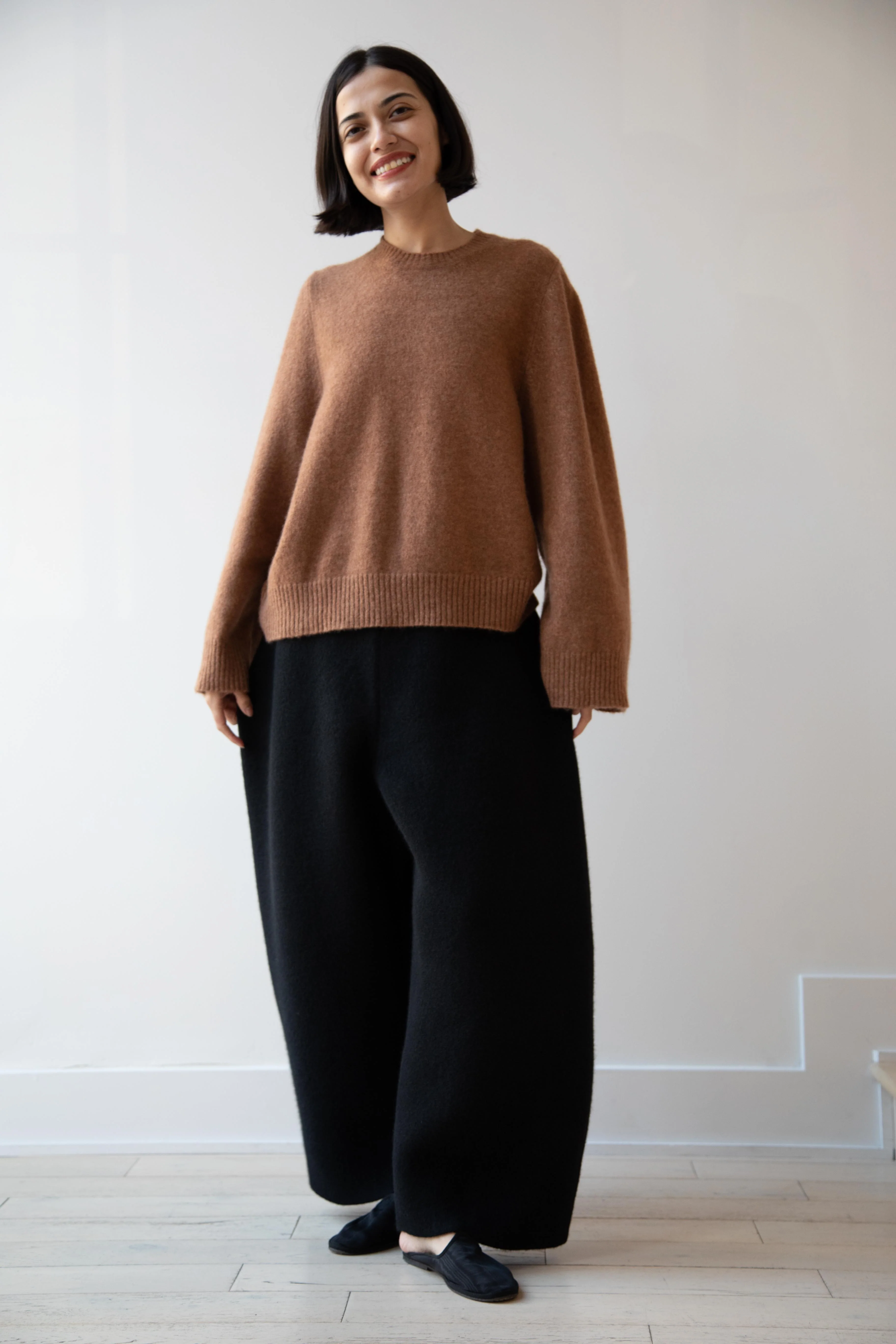 Boboutic | Cashmere Silk Sweater in Peanut - Image 9