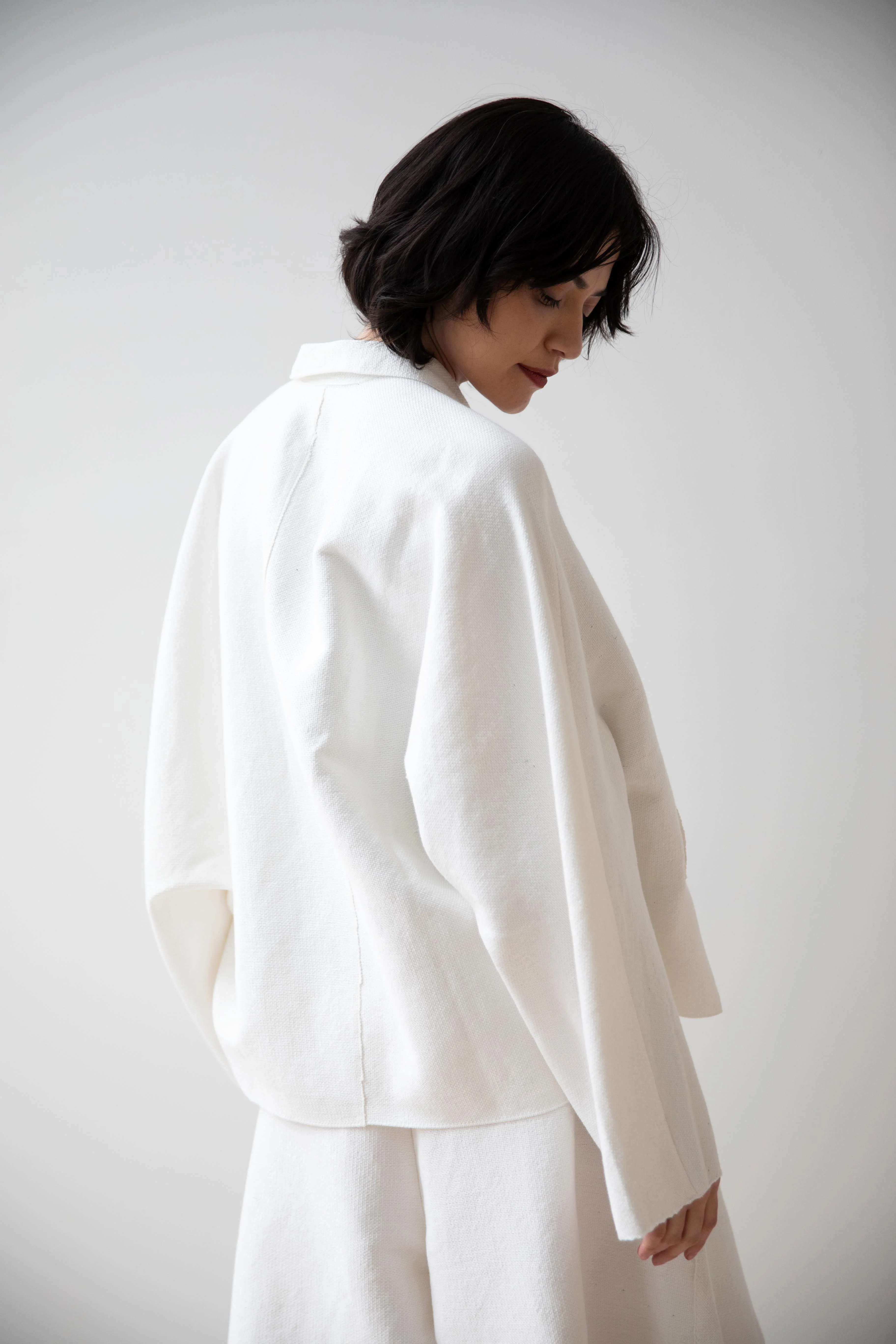 Boboutic | Choosing Shirt Jacket in Milk - Image 9