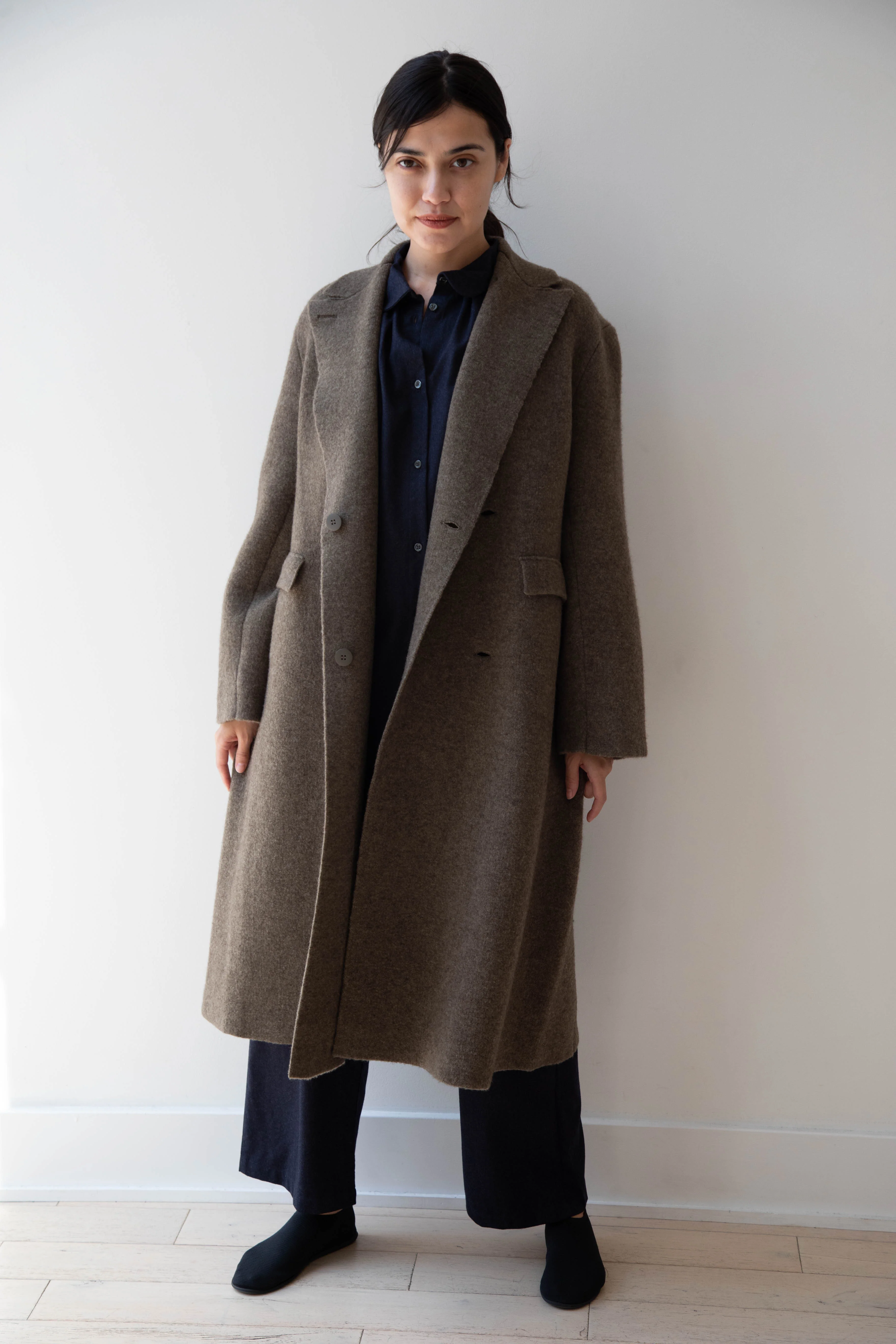 Boboutic | Double Outerwear Coat in Forest Green - Image 19