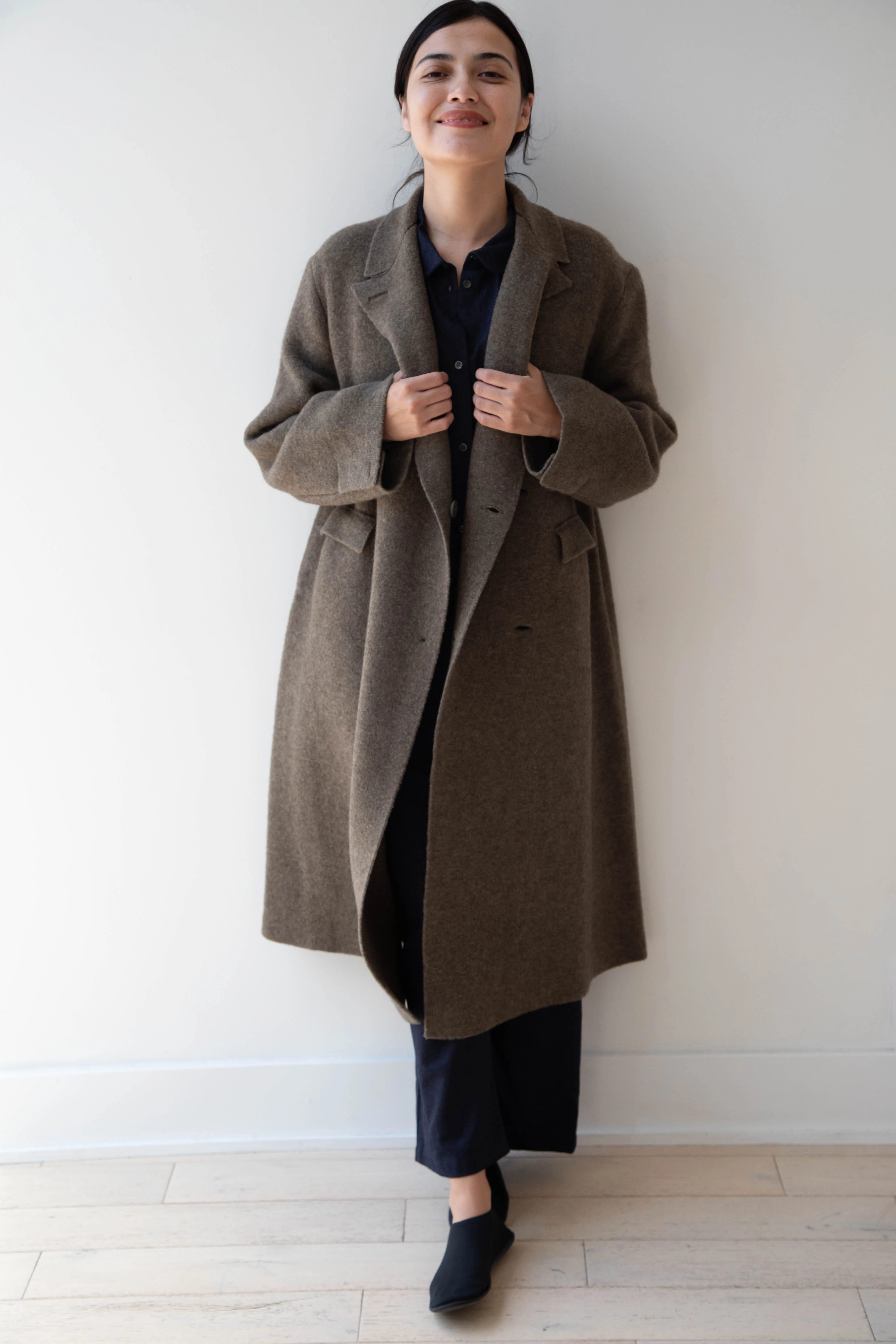 Boboutic | Double Outerwear Coat in Forest Green - Image 31