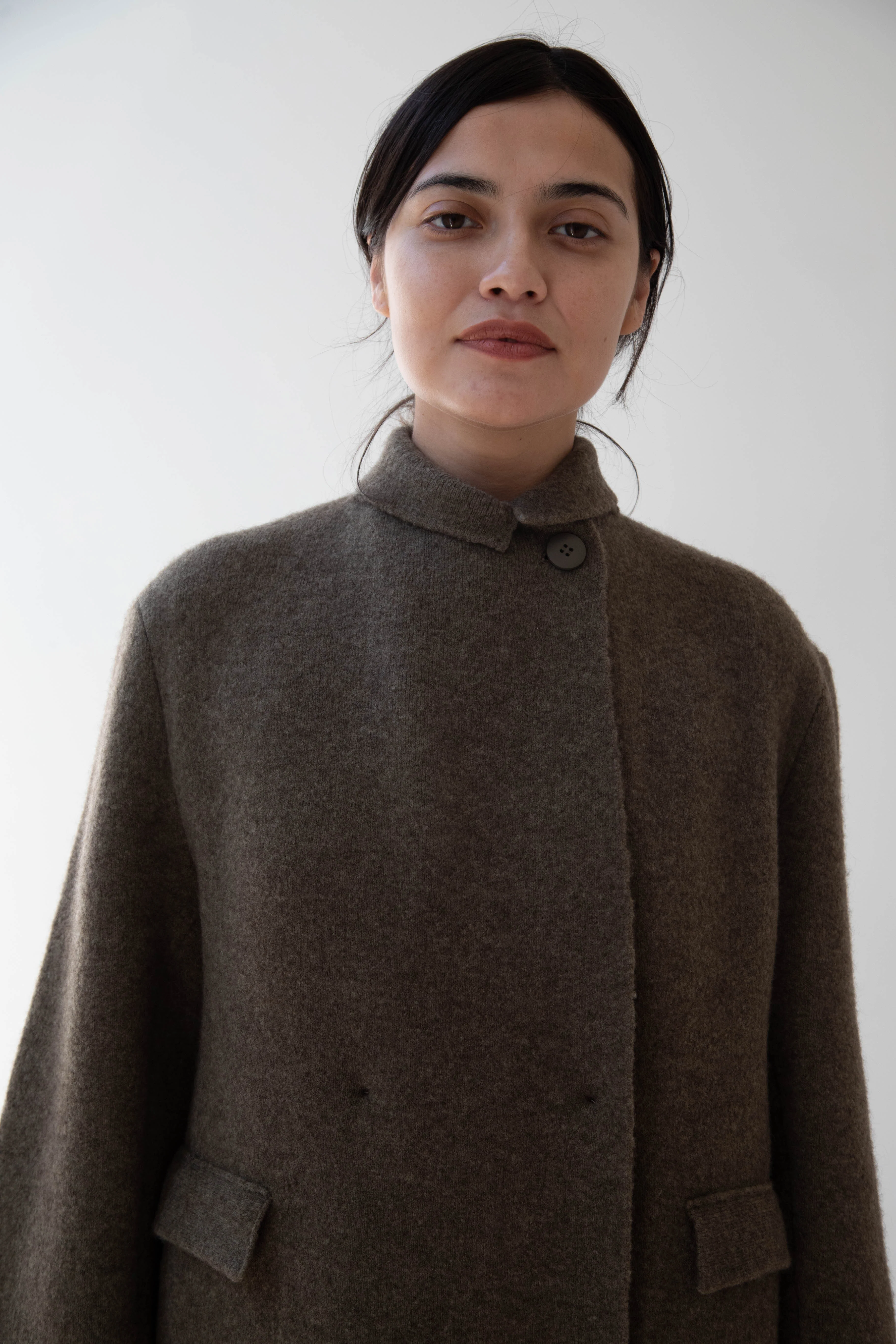 Boboutic | Double Outerwear Coat in Forest Green - Image 49