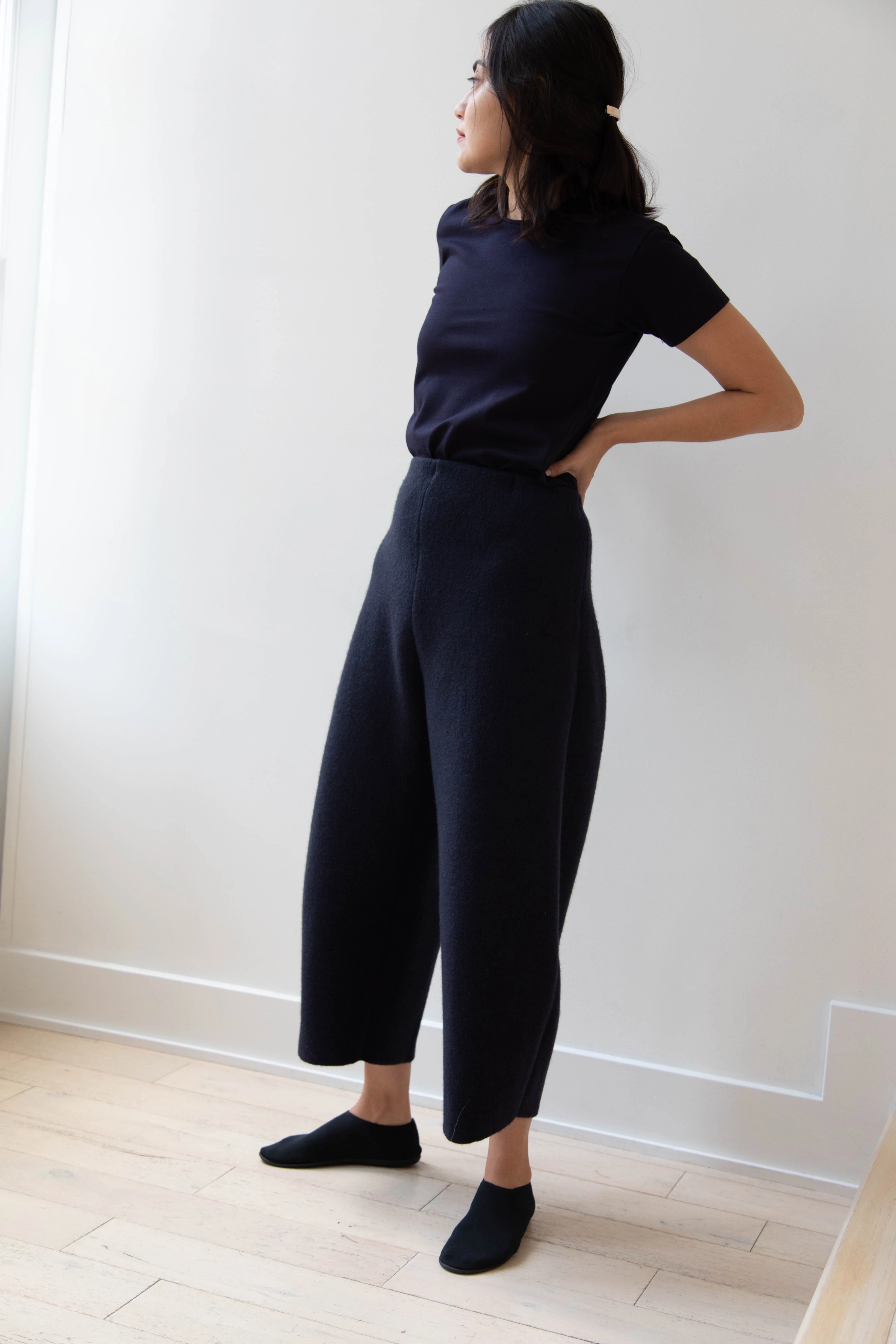 Boboutic | Double Outerwear Trousers in Navy - Image 22