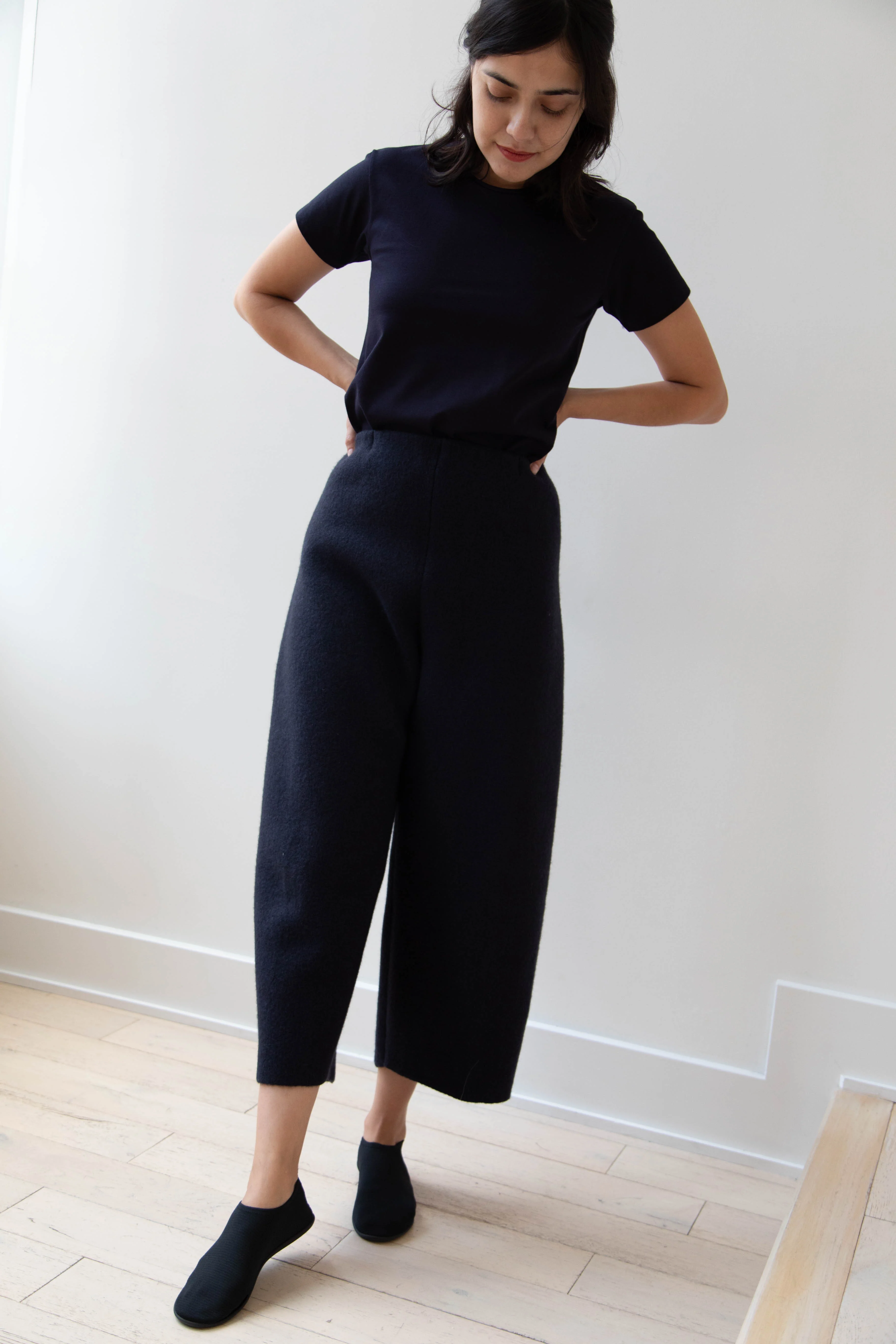 Boboutic | Double Outerwear Trousers in Navy - Image 25