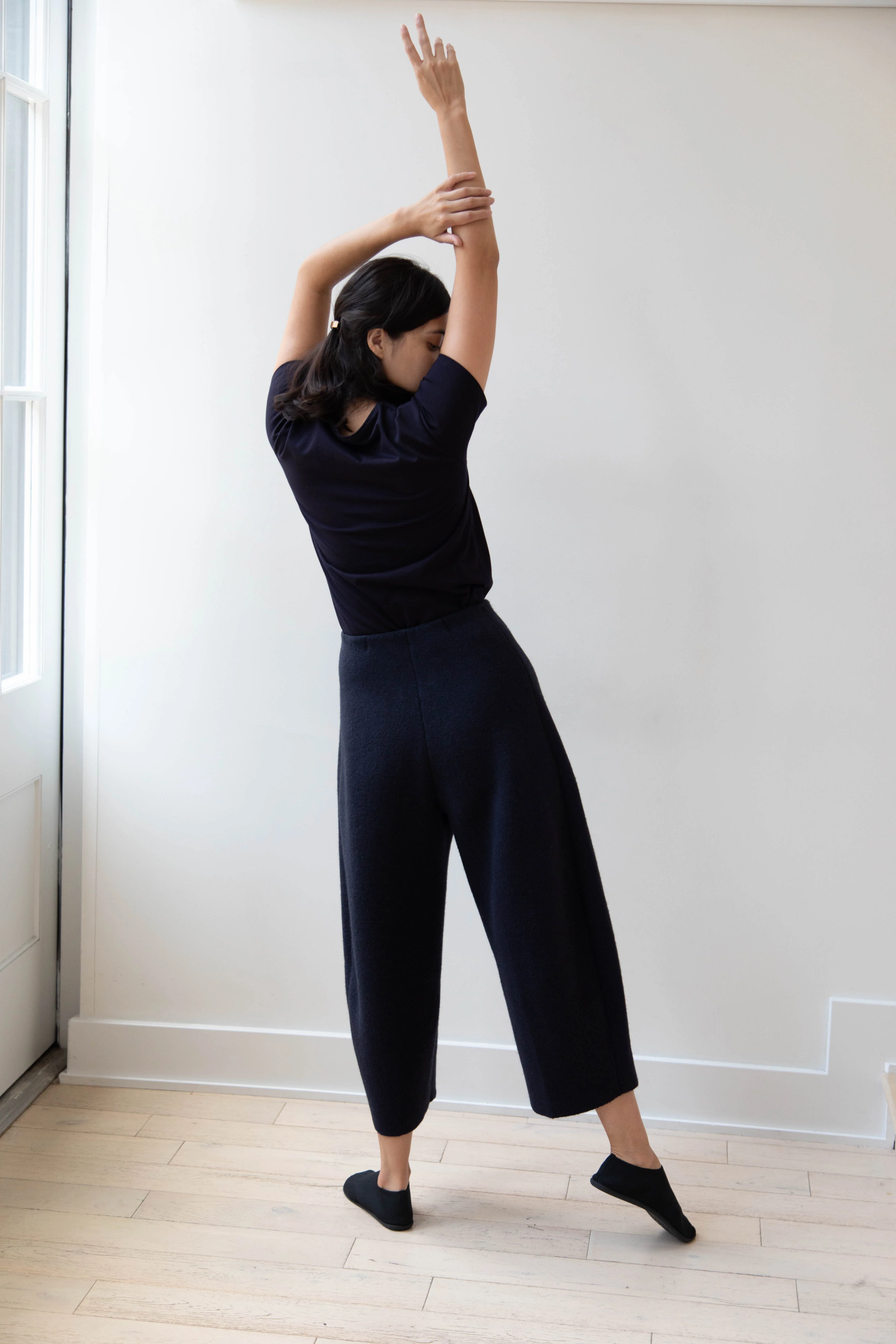 Boboutic | Double Outerwear Trousers in Navy - Image 28