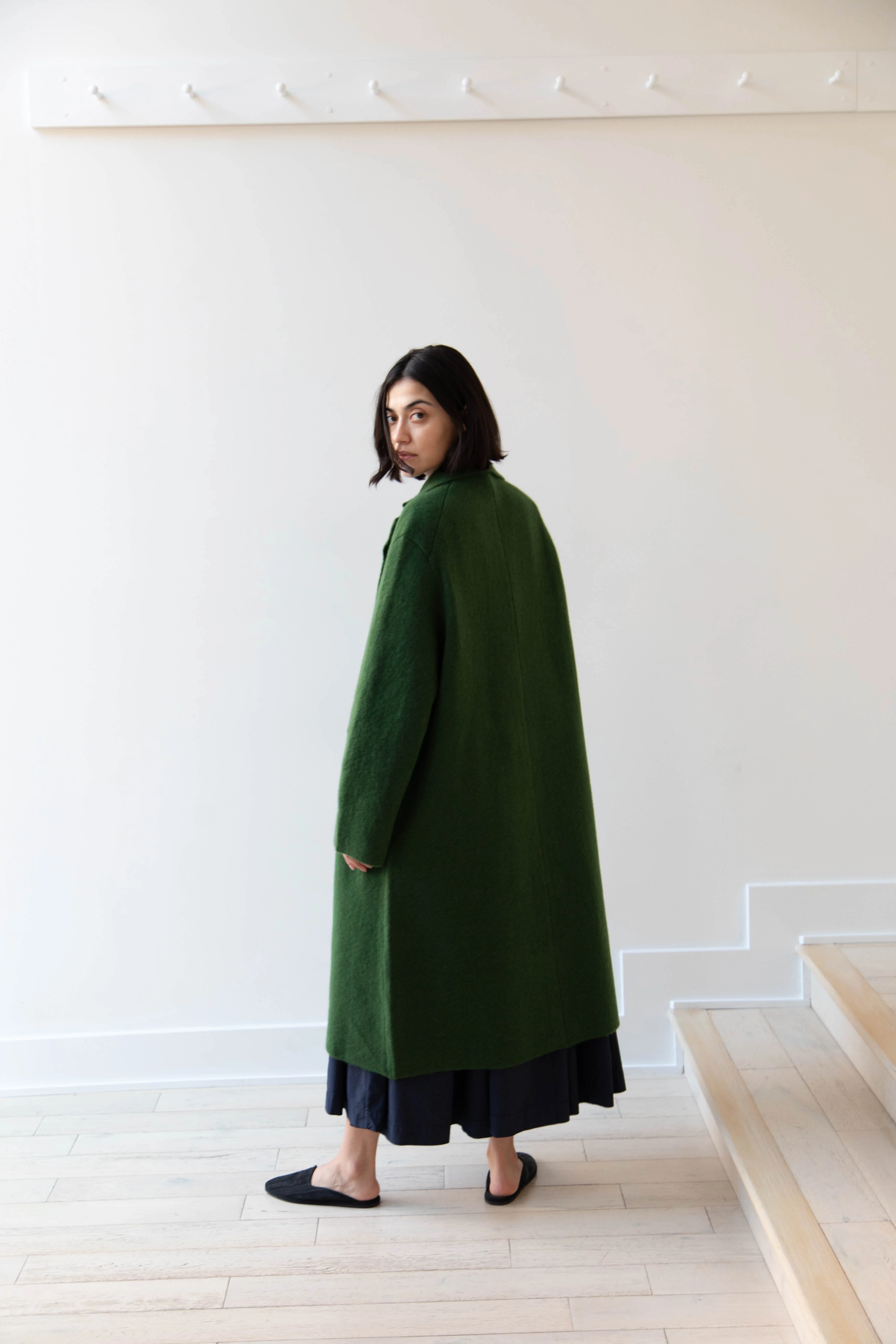 Boboutic | Double Passion Long Coat in Green - Image 21