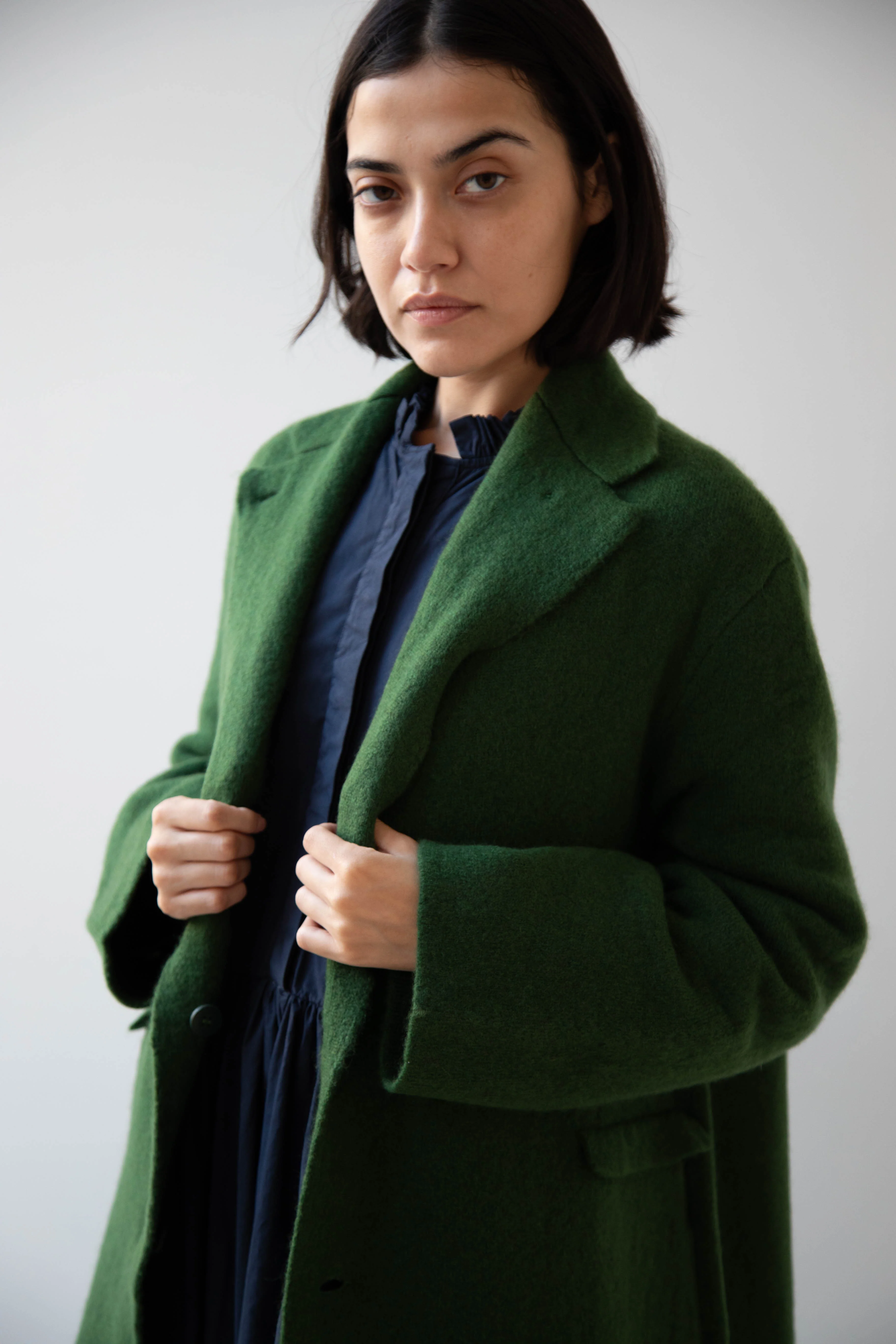 Boboutic | Double Passion Long Coat in Green - Image 30