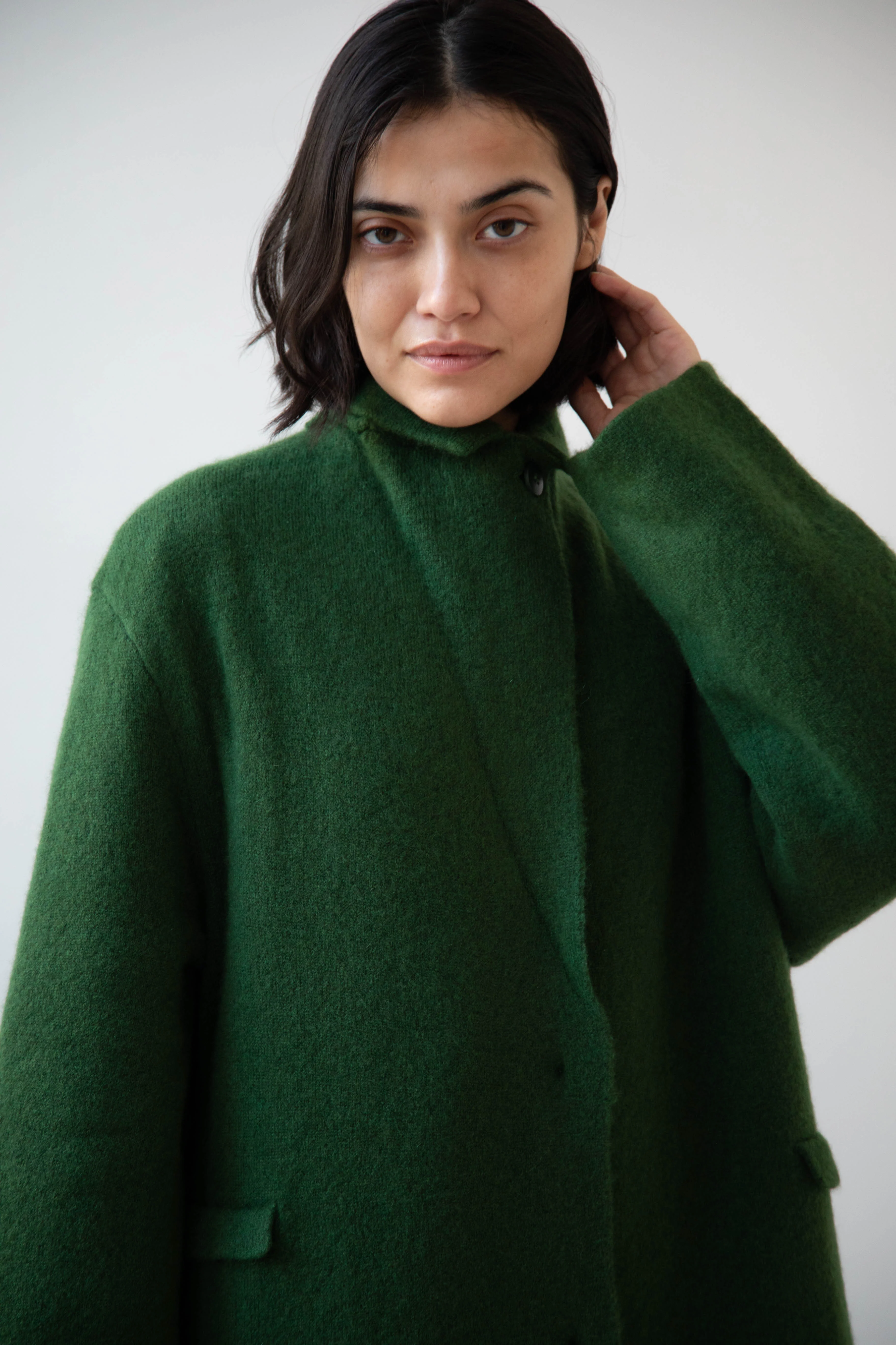 Boboutic | Double Passion Long Coat in Green - Image 37