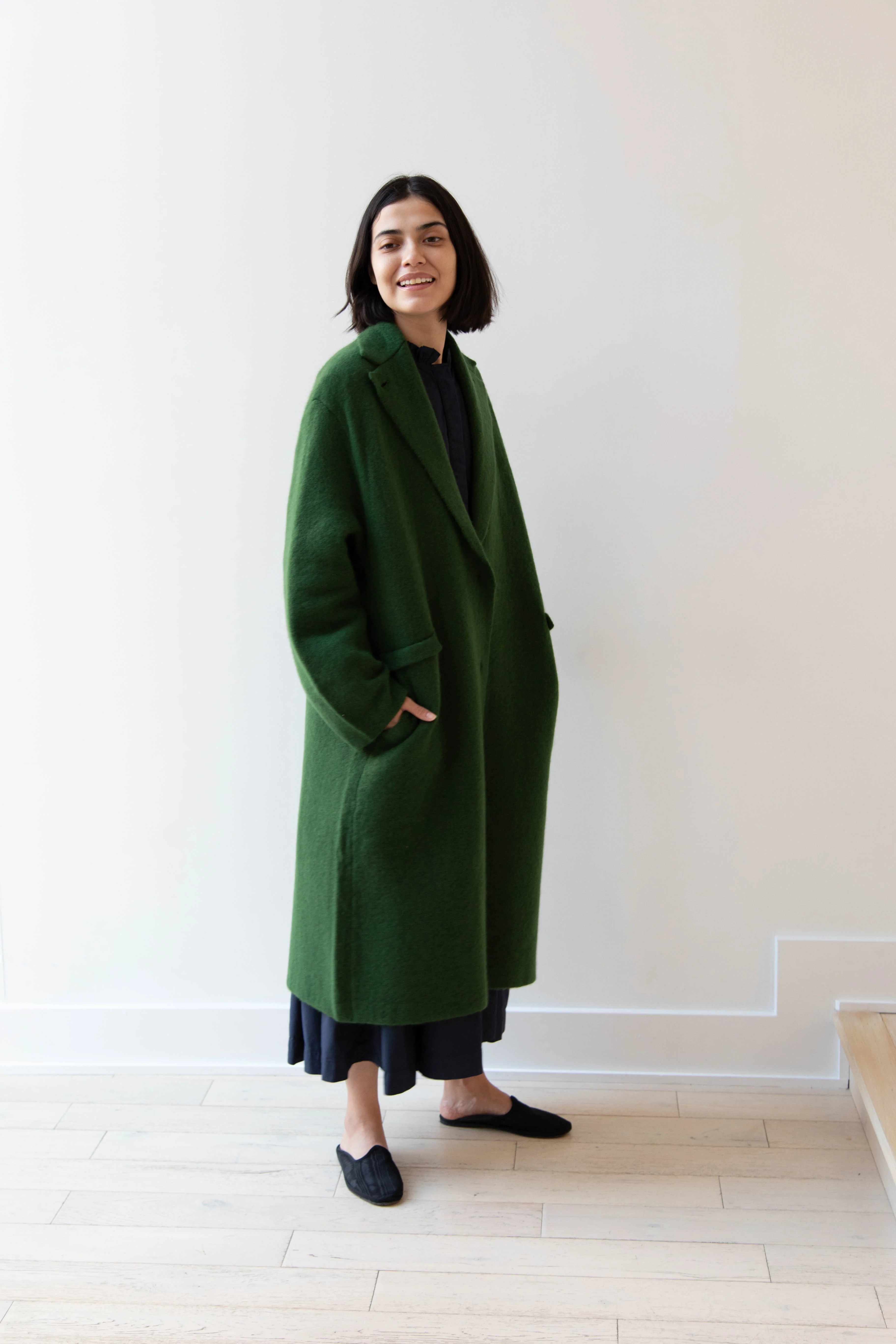 Boboutic | Double Passion Long Coat in Green - Image 38