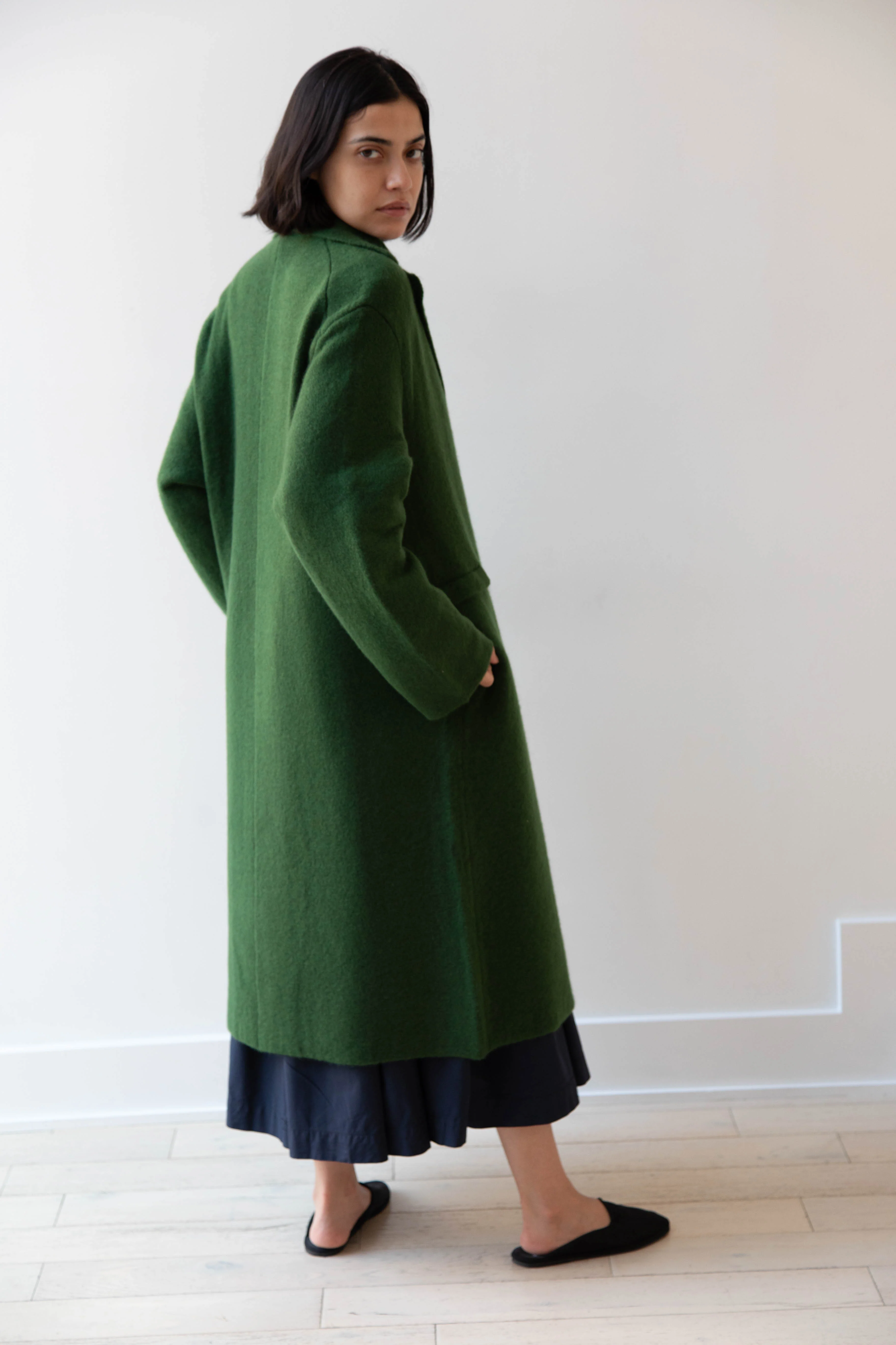Boboutic | Double Passion Long Coat in Green - Image 39