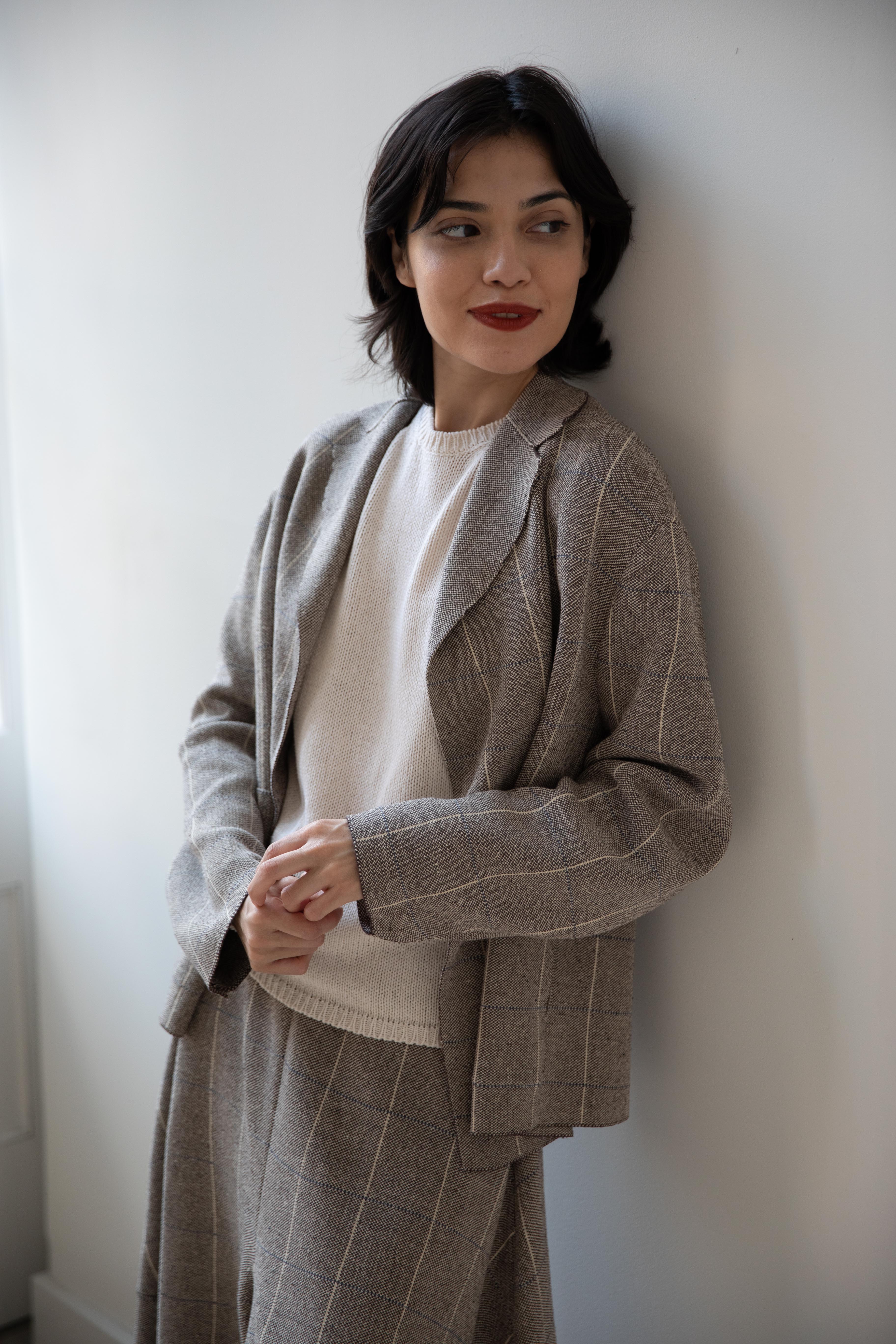 Boboutic | Writing Jacket in Light Tweed