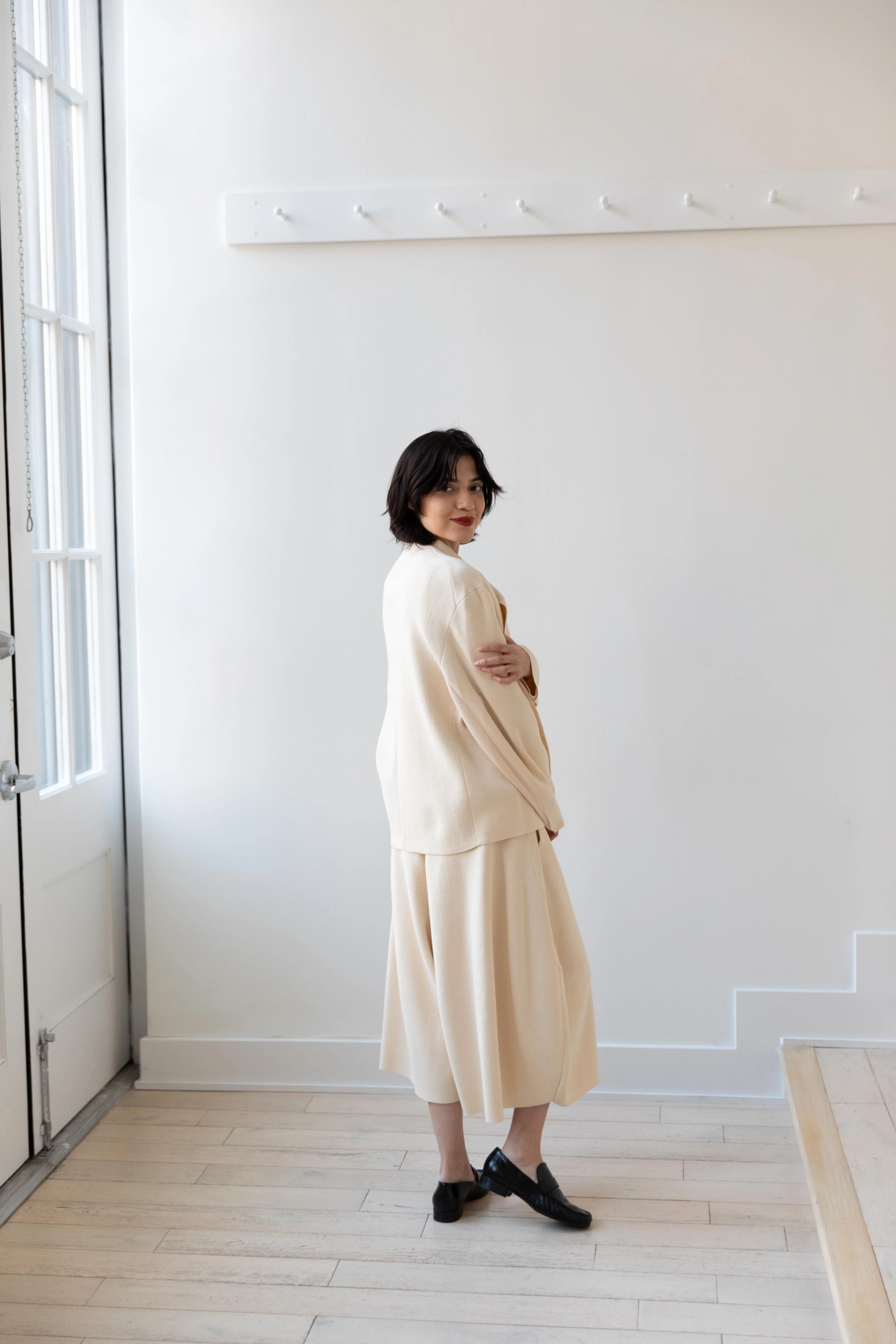 Boboutic | Writing Skirt Pants in Cream - Image 38