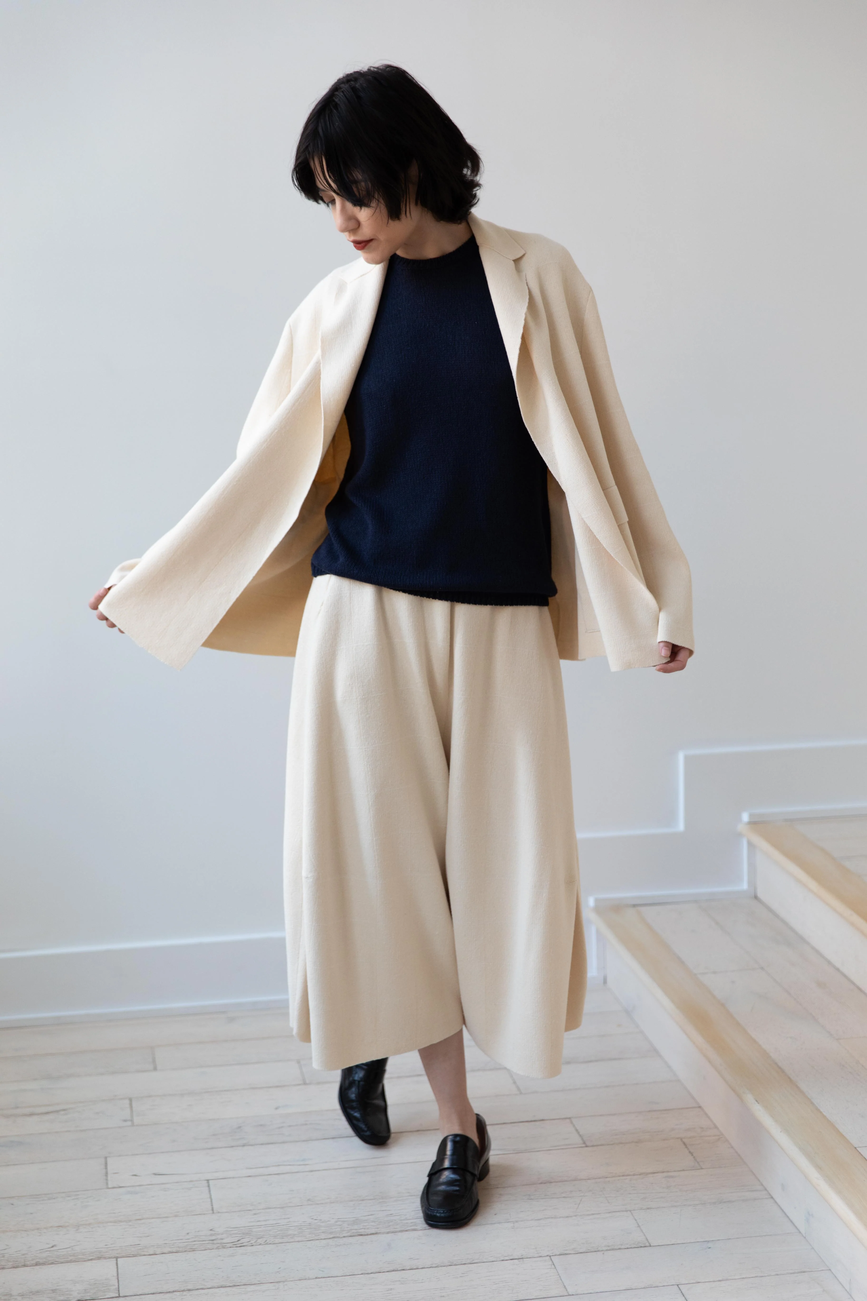 Boboutic | Writing Skirt Pants in Cream - Image 43
