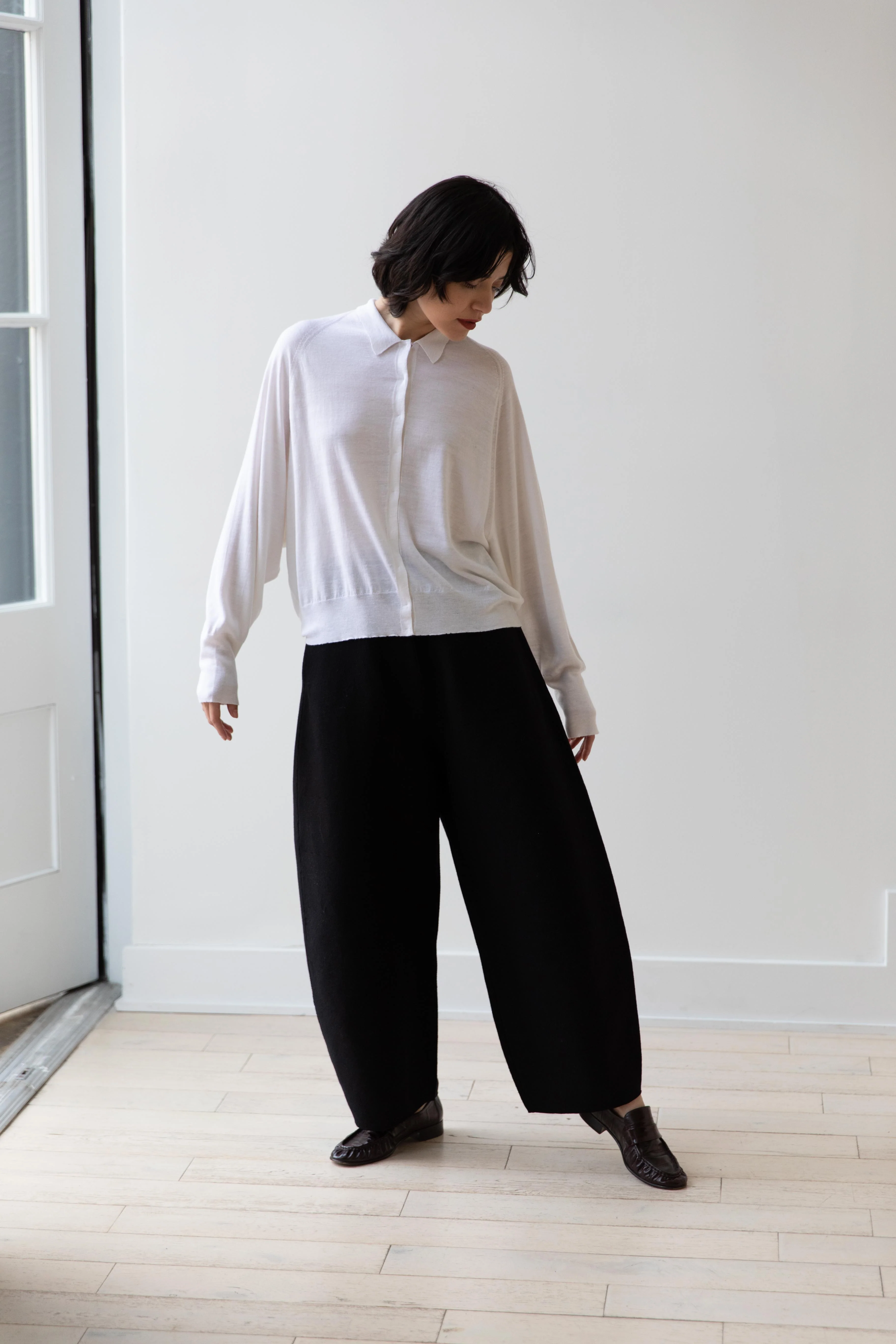 Boboutic | Zooming Cardigan Shirt in White - Image 26