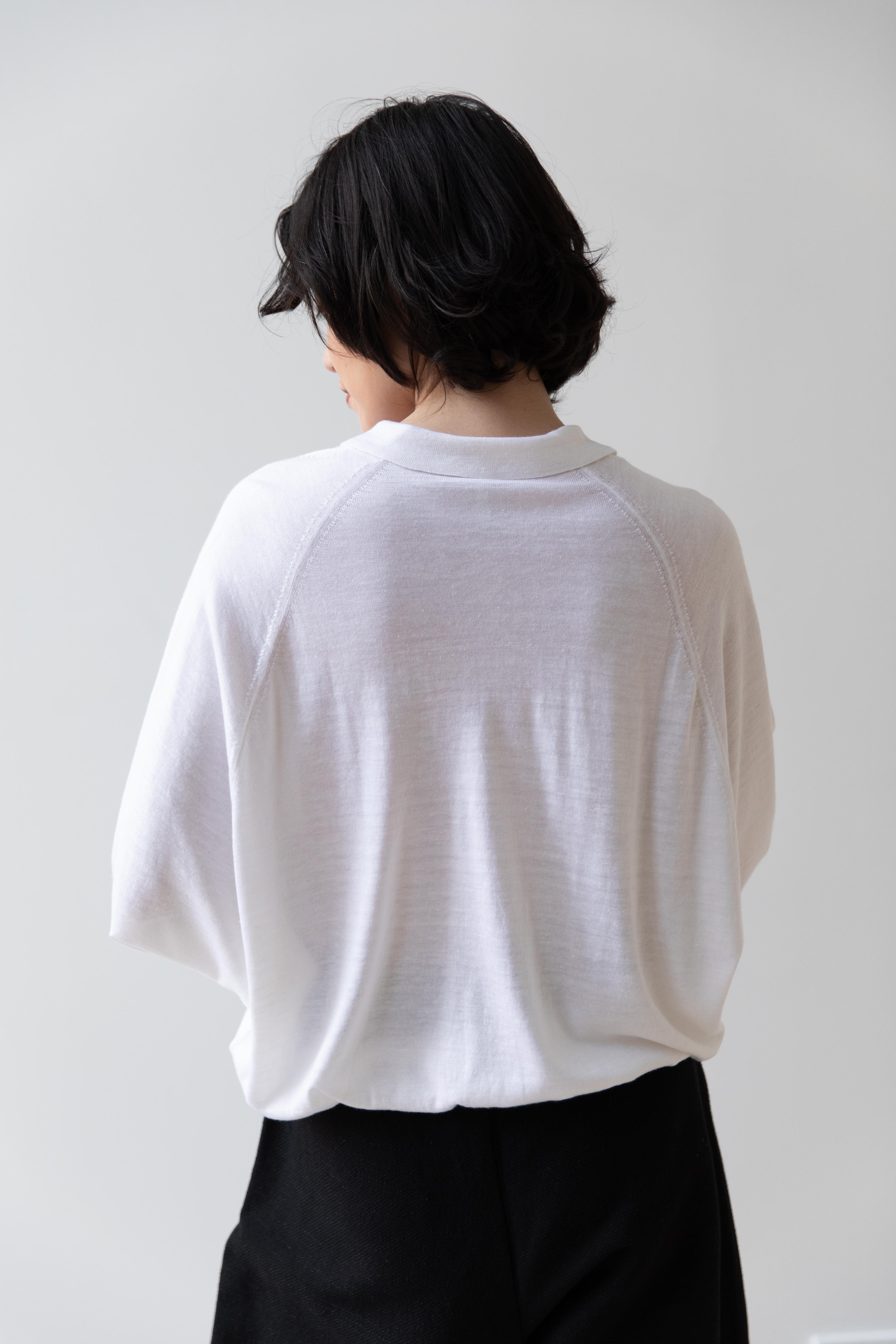 Boboutic | Zooming Cardigan Shirt in White - Image 5