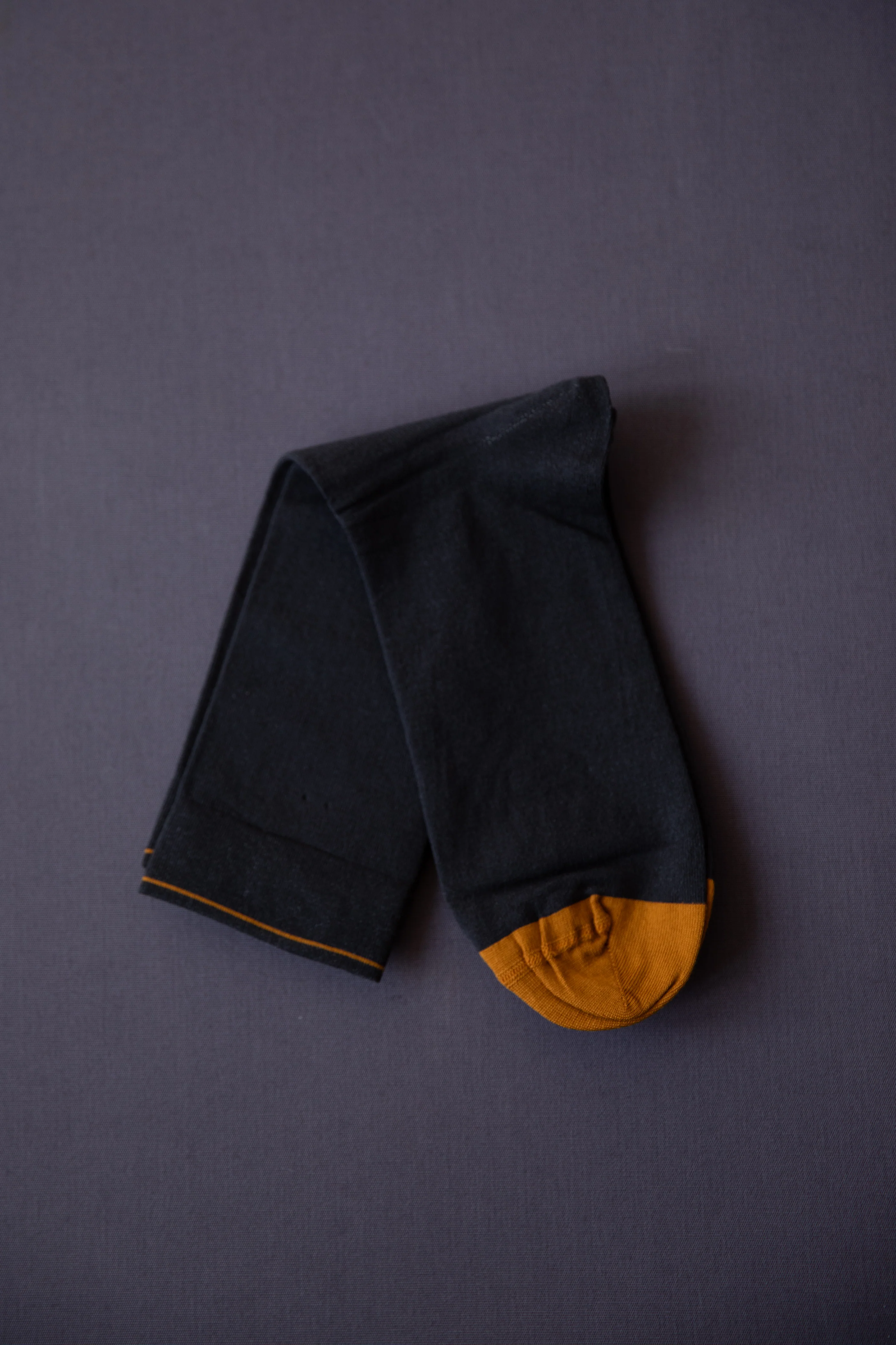 Bonne Maison | Charcoal & Gold Socks - Image 2