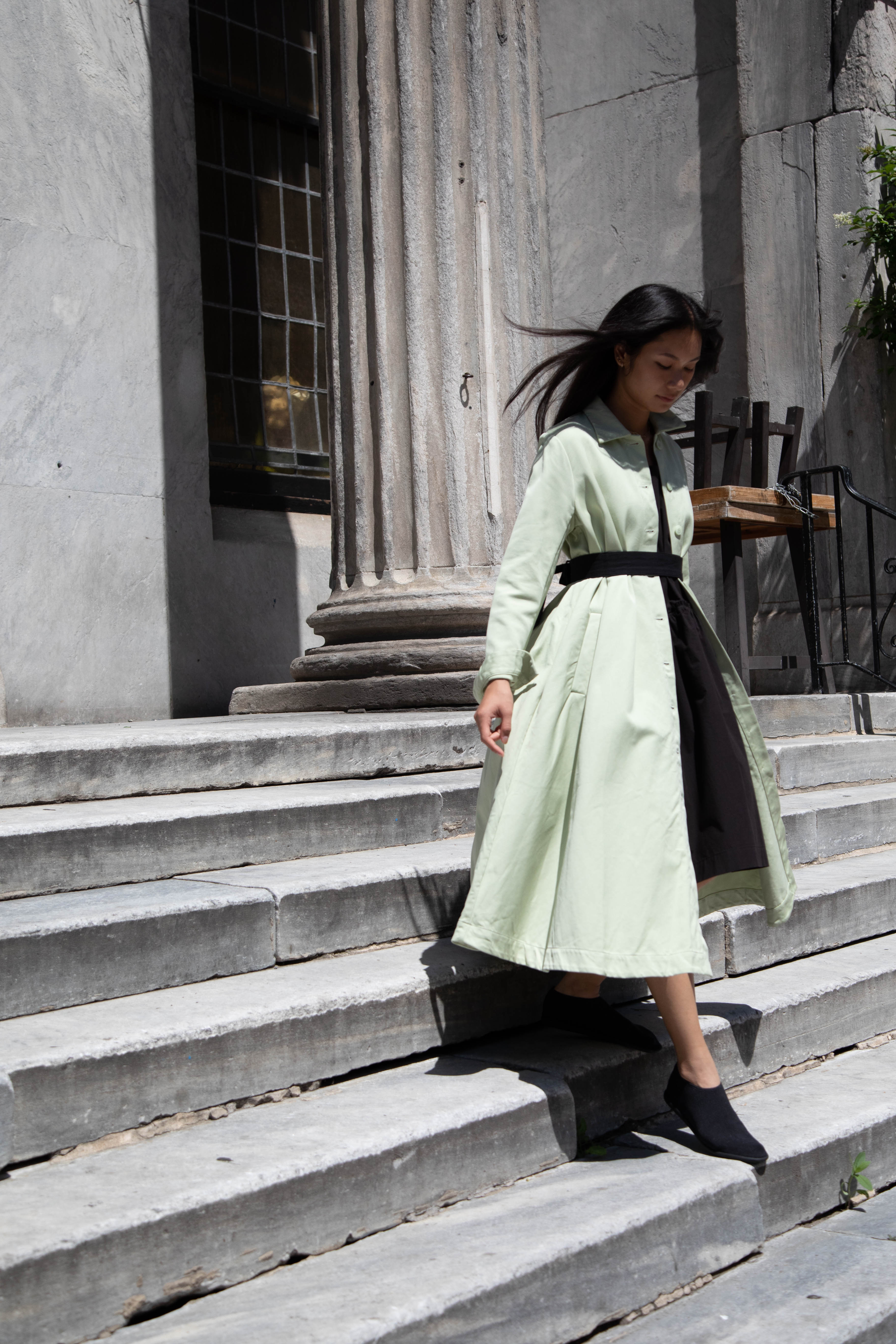Casey Casey | Isa Coat in Jade - Image 100