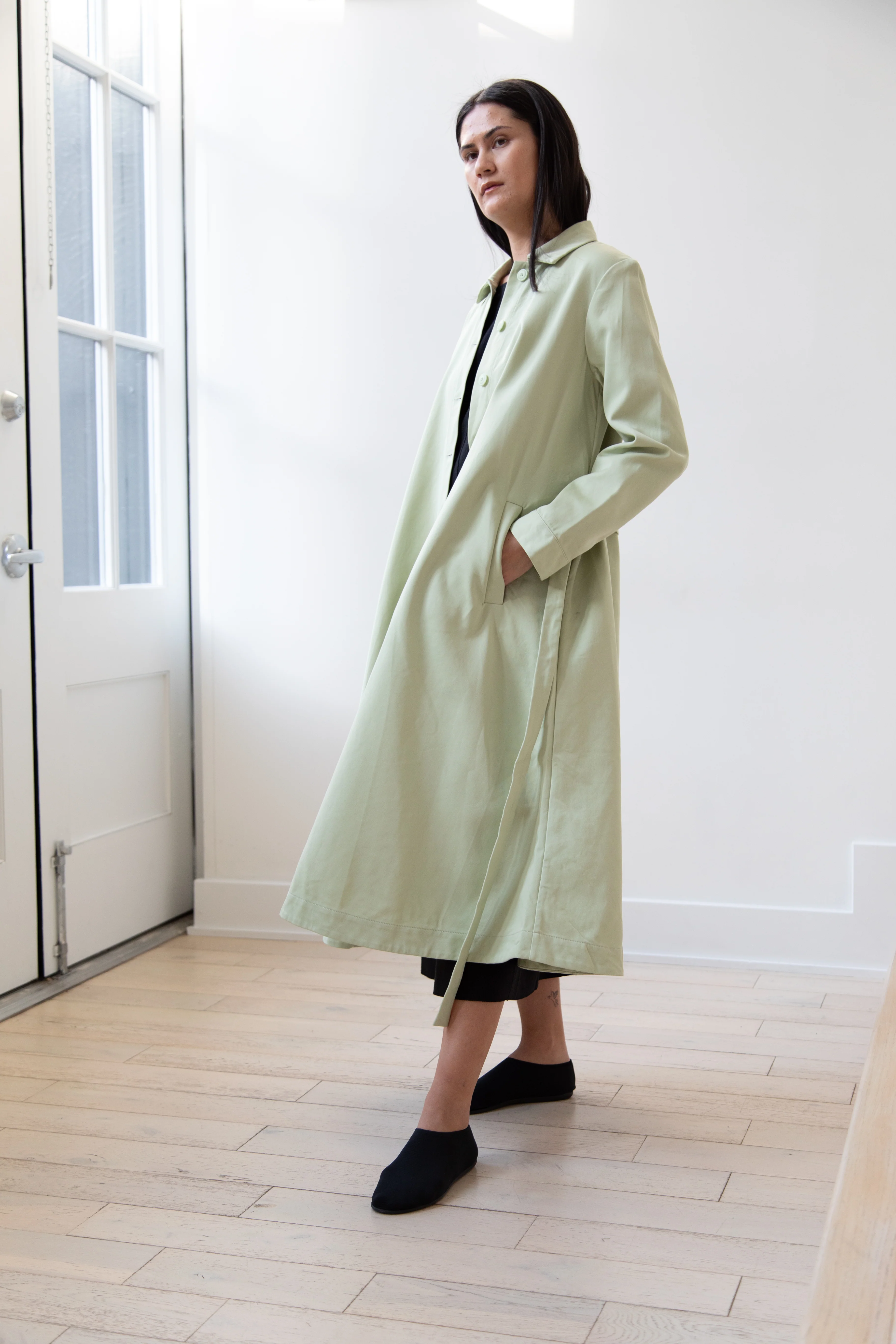 Casey Casey | Isa Coat in Jade - Image 25