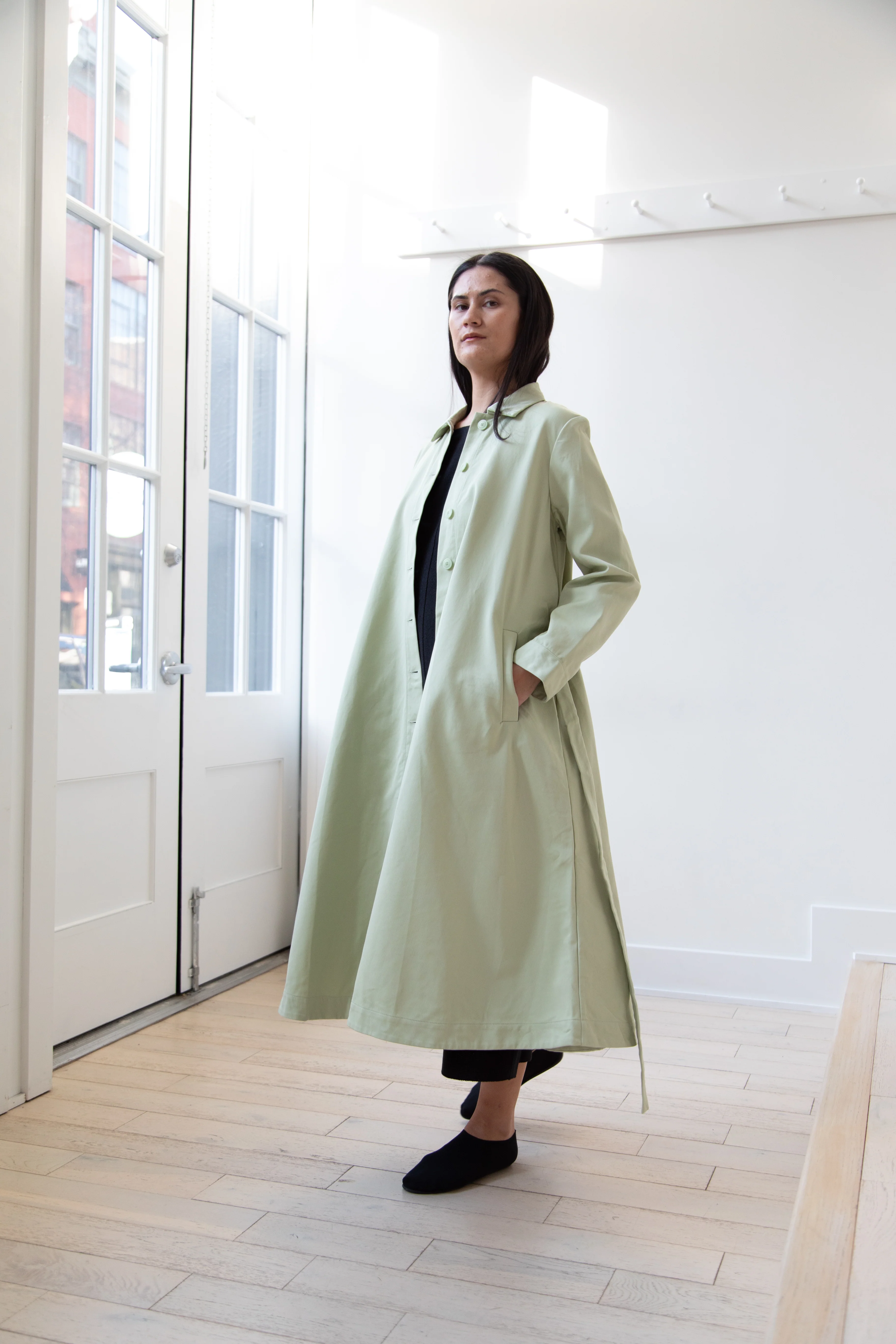 Casey Casey | Isa Coat in Jade - Image 26