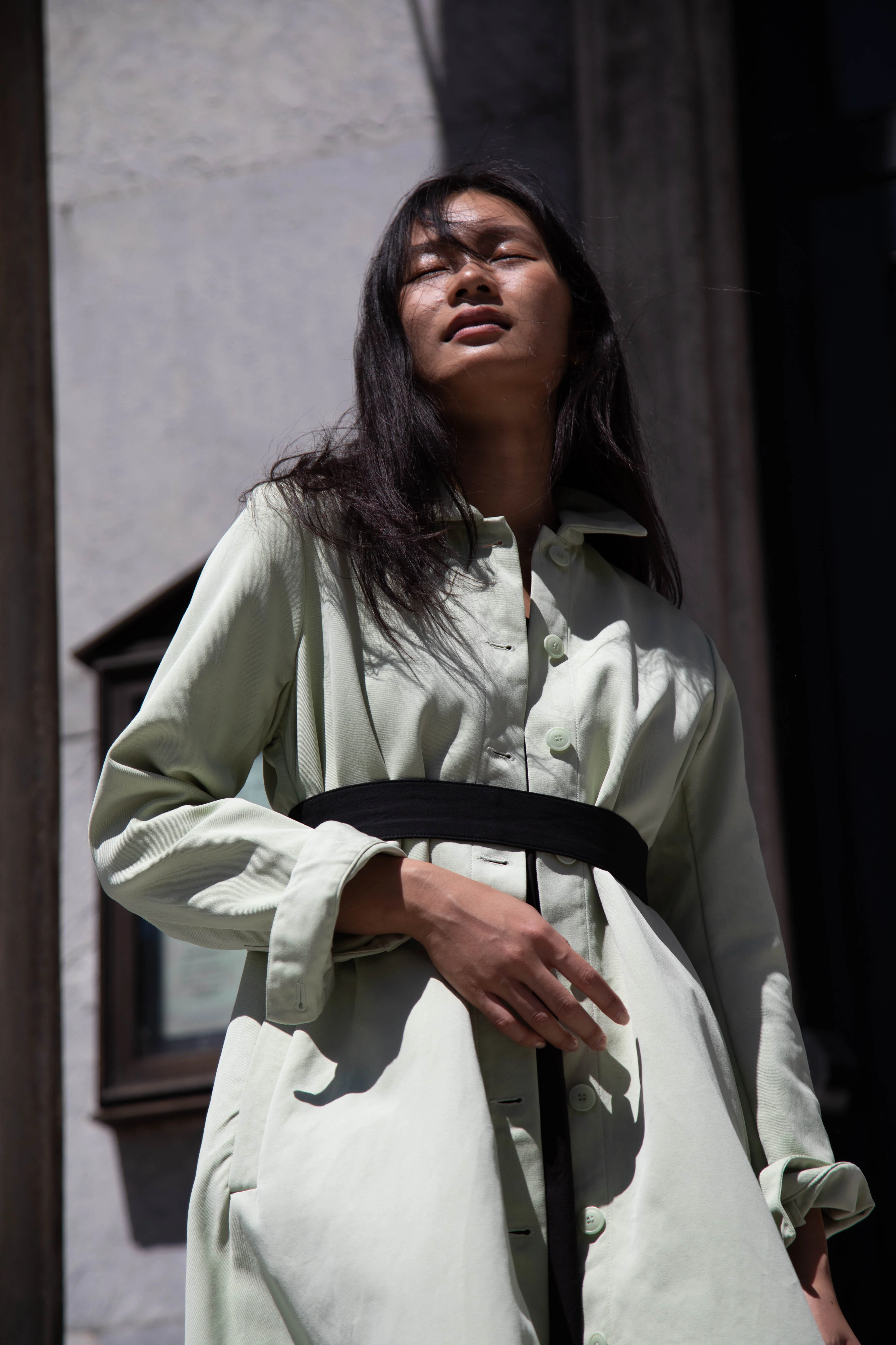 Casey Casey | Isa Coat in Jade - Image 42