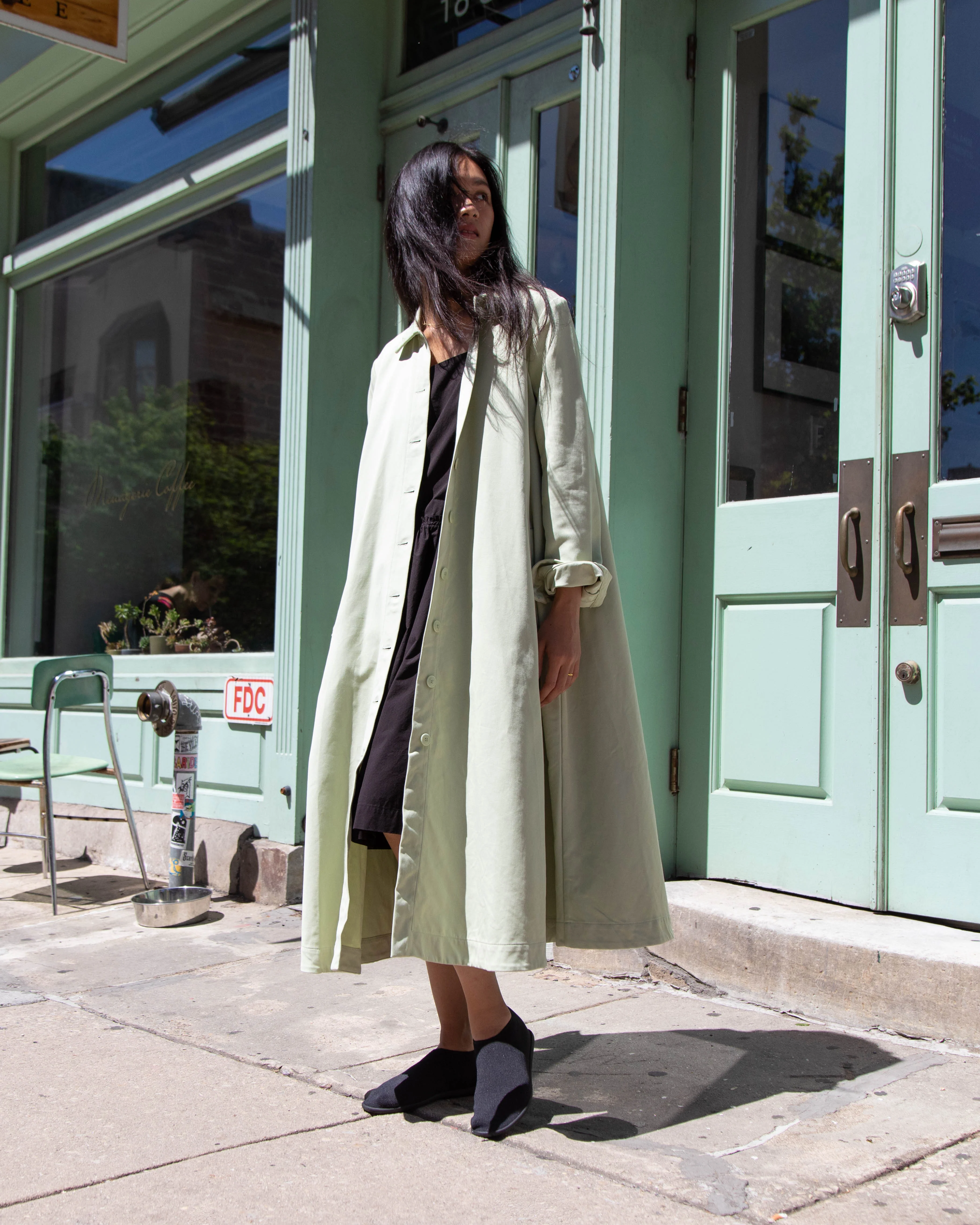 Casey Casey | Isa Coat in Jade - Image 56
