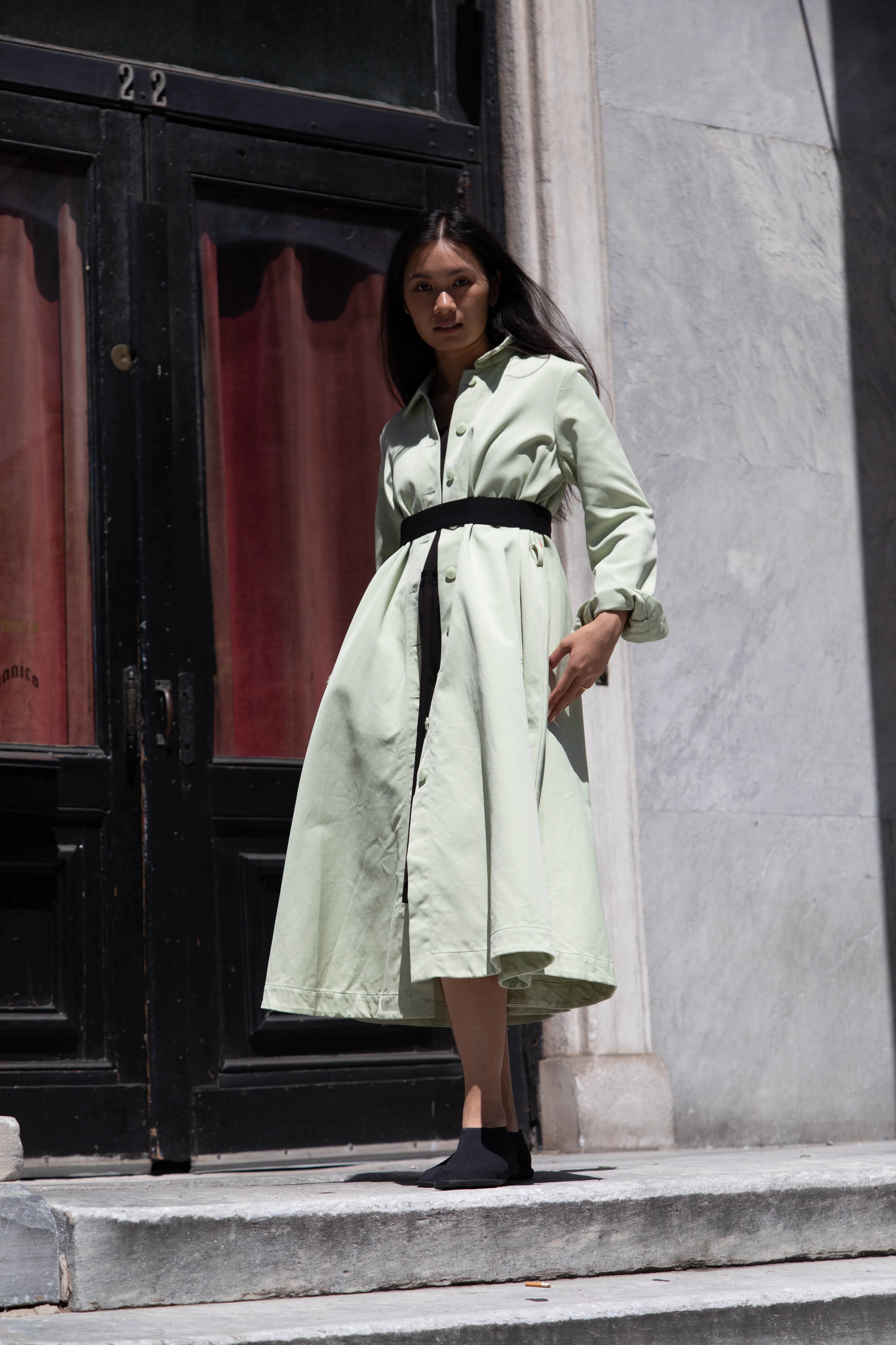 Casey Casey | Isa Coat in Jade - Image 57