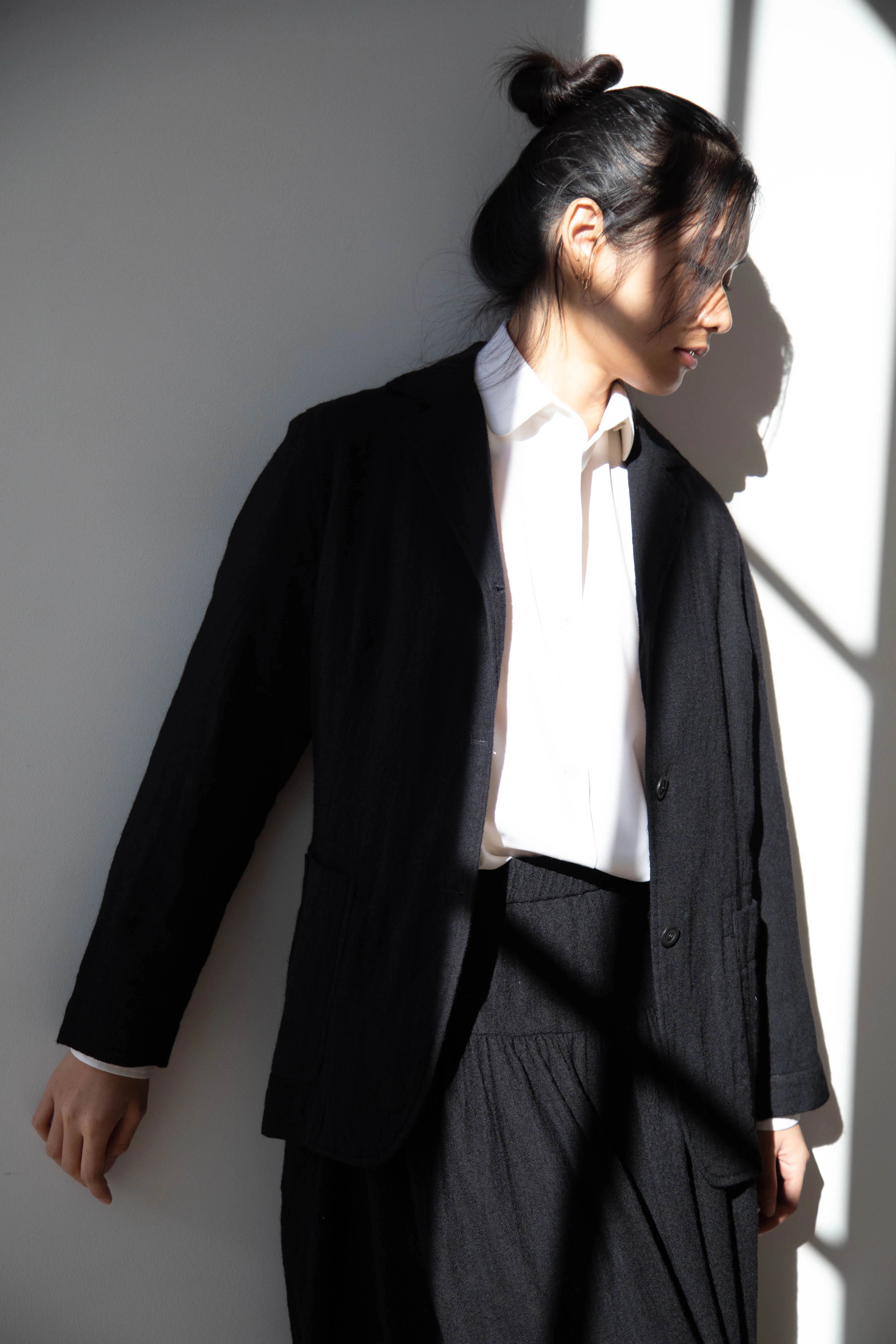 Casey Casey | Val Jacket in Black Wool - Image 10