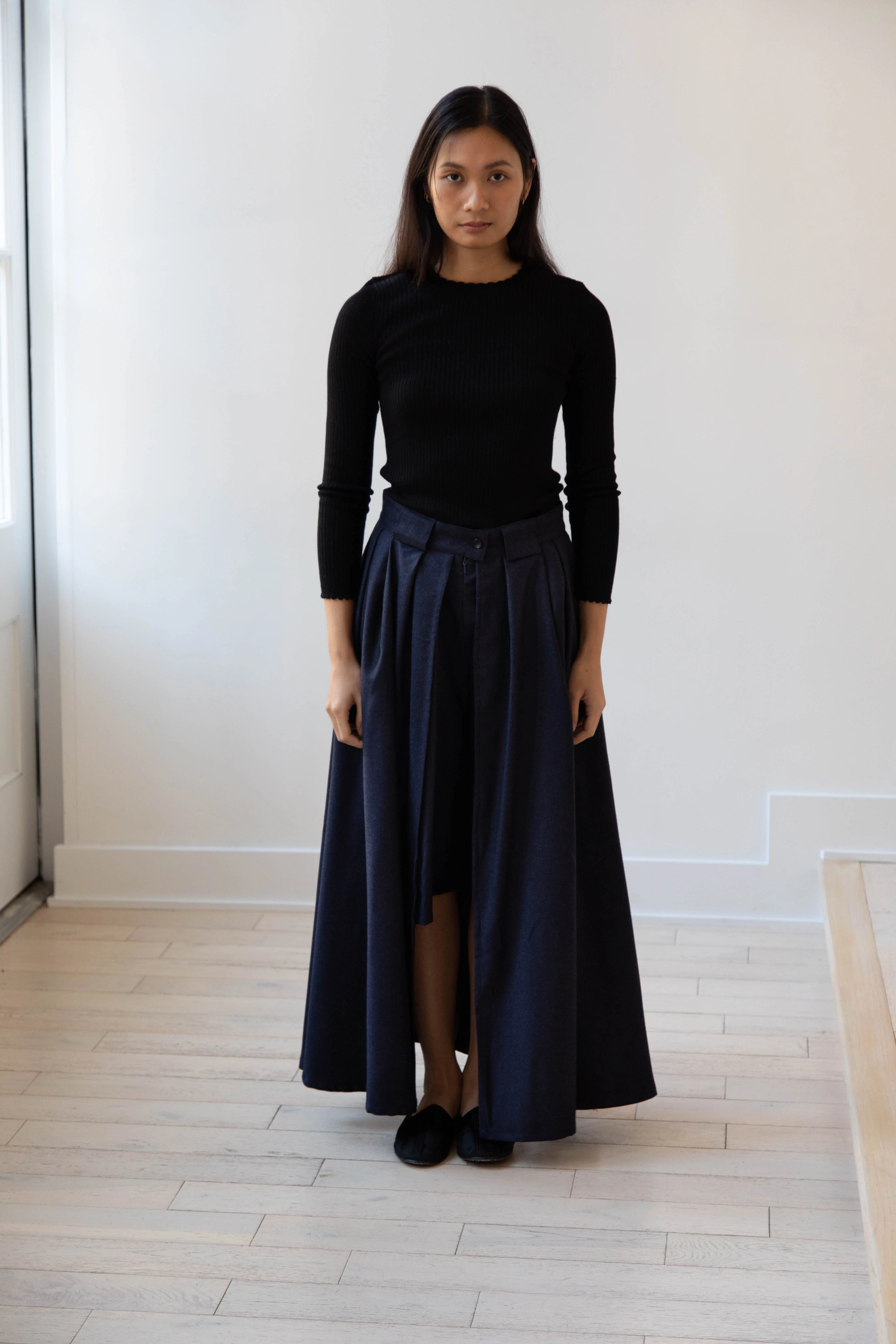 Cawley | British Wool Flannel Skort - Image 16