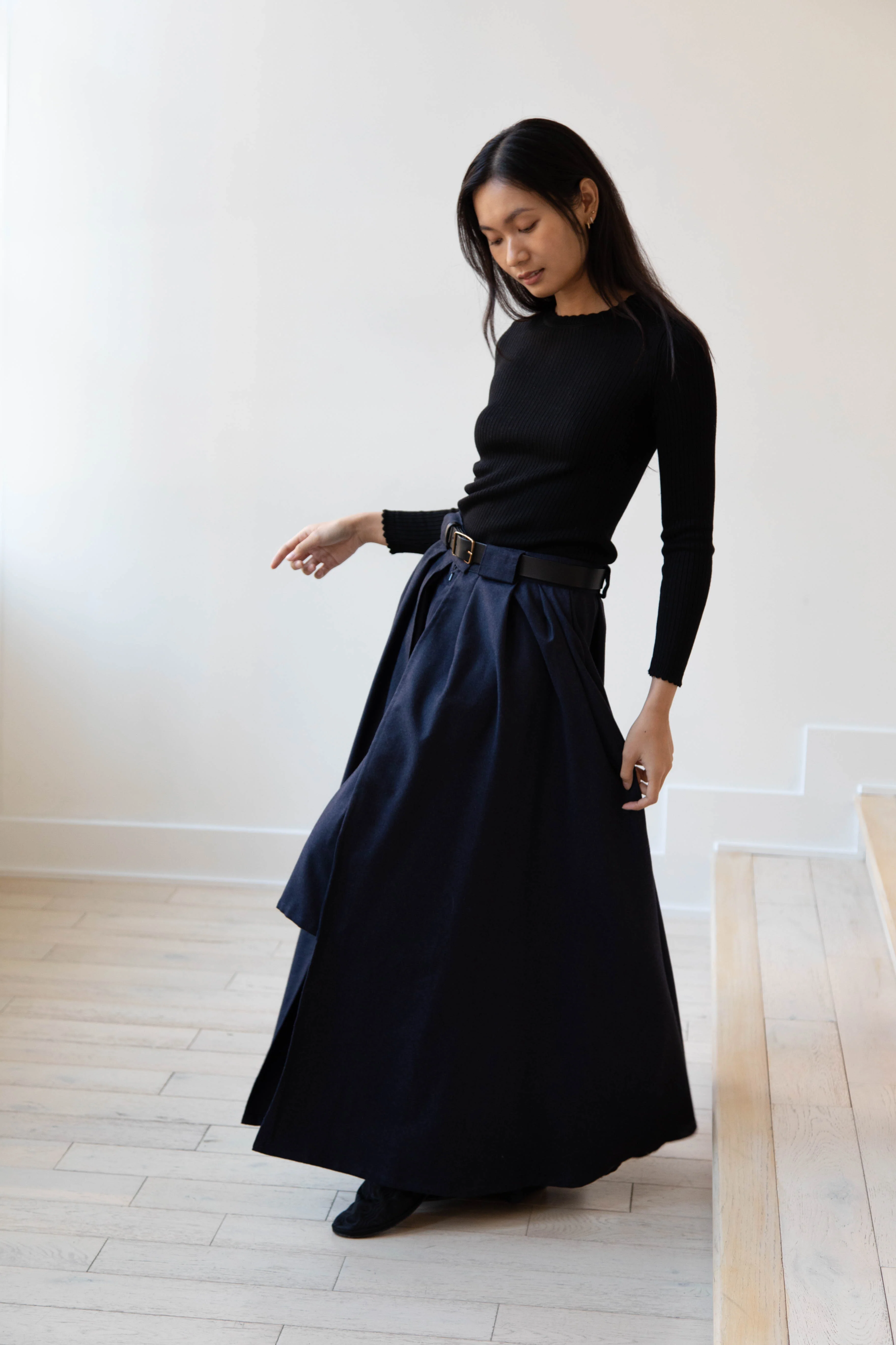 Cawley | British Wool Flannel Skort - Image 3