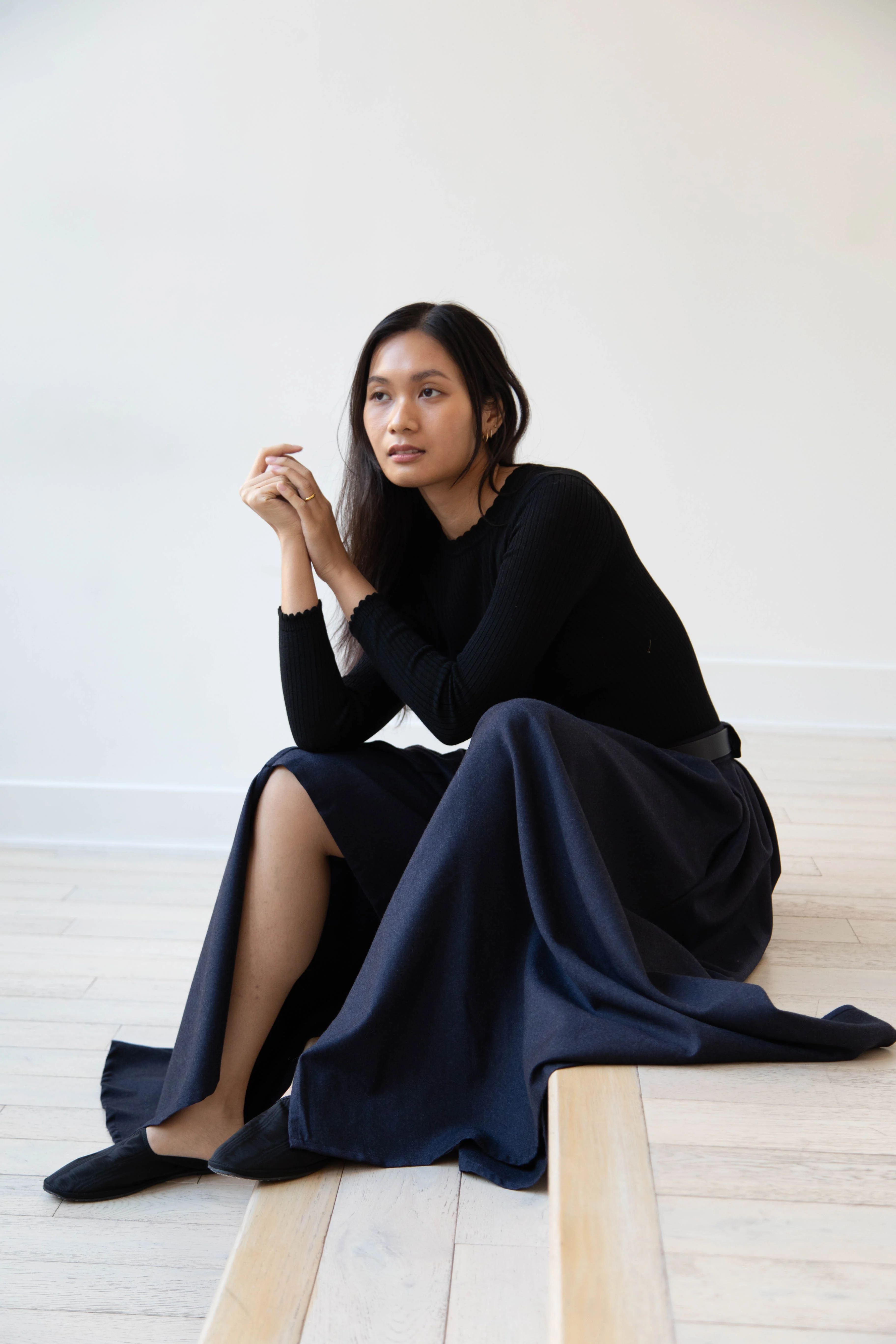 Cawley | British Wool Flannel Skort - Image 31