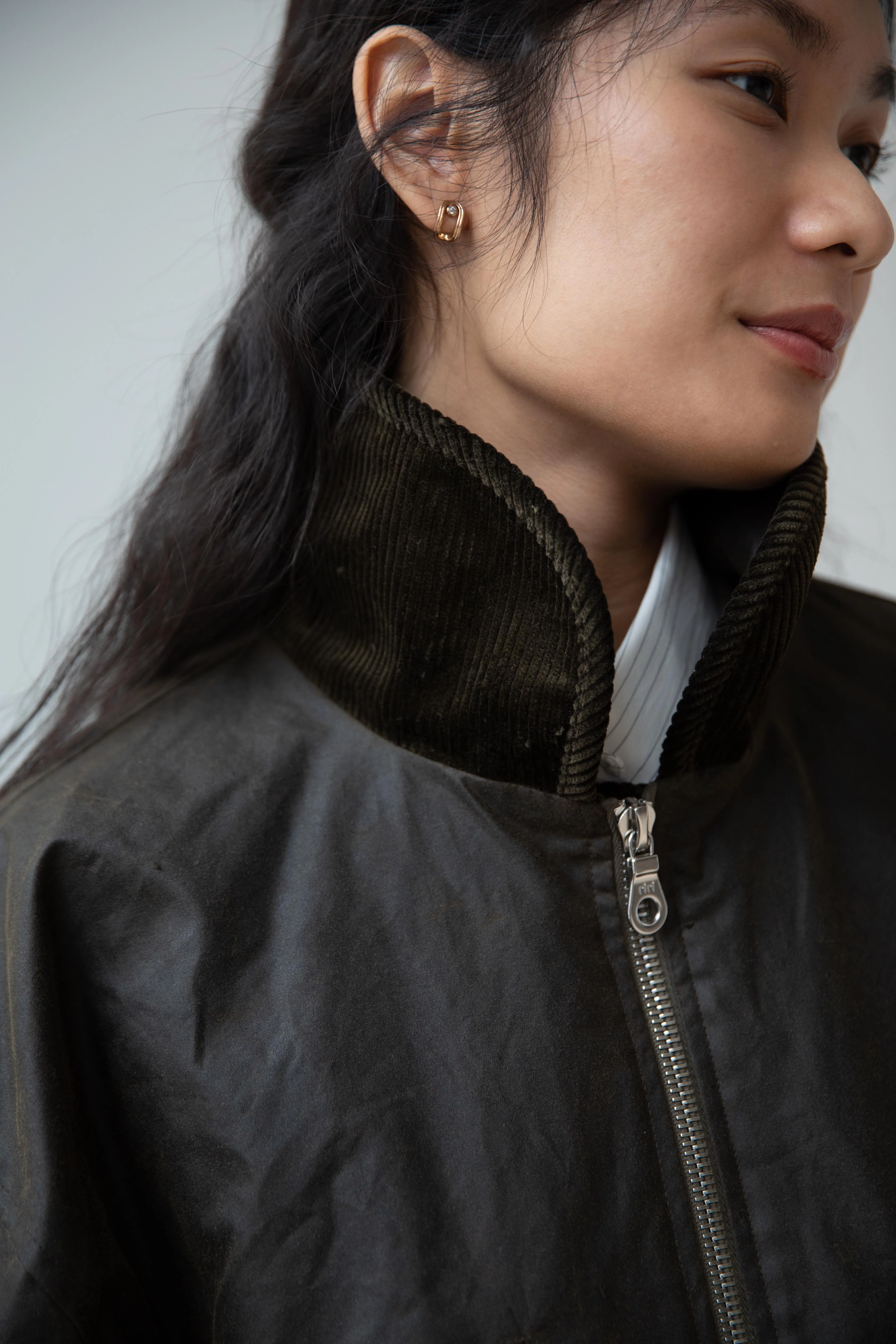 Cawley | Flying Jacket in Waxed Olive - Image 41