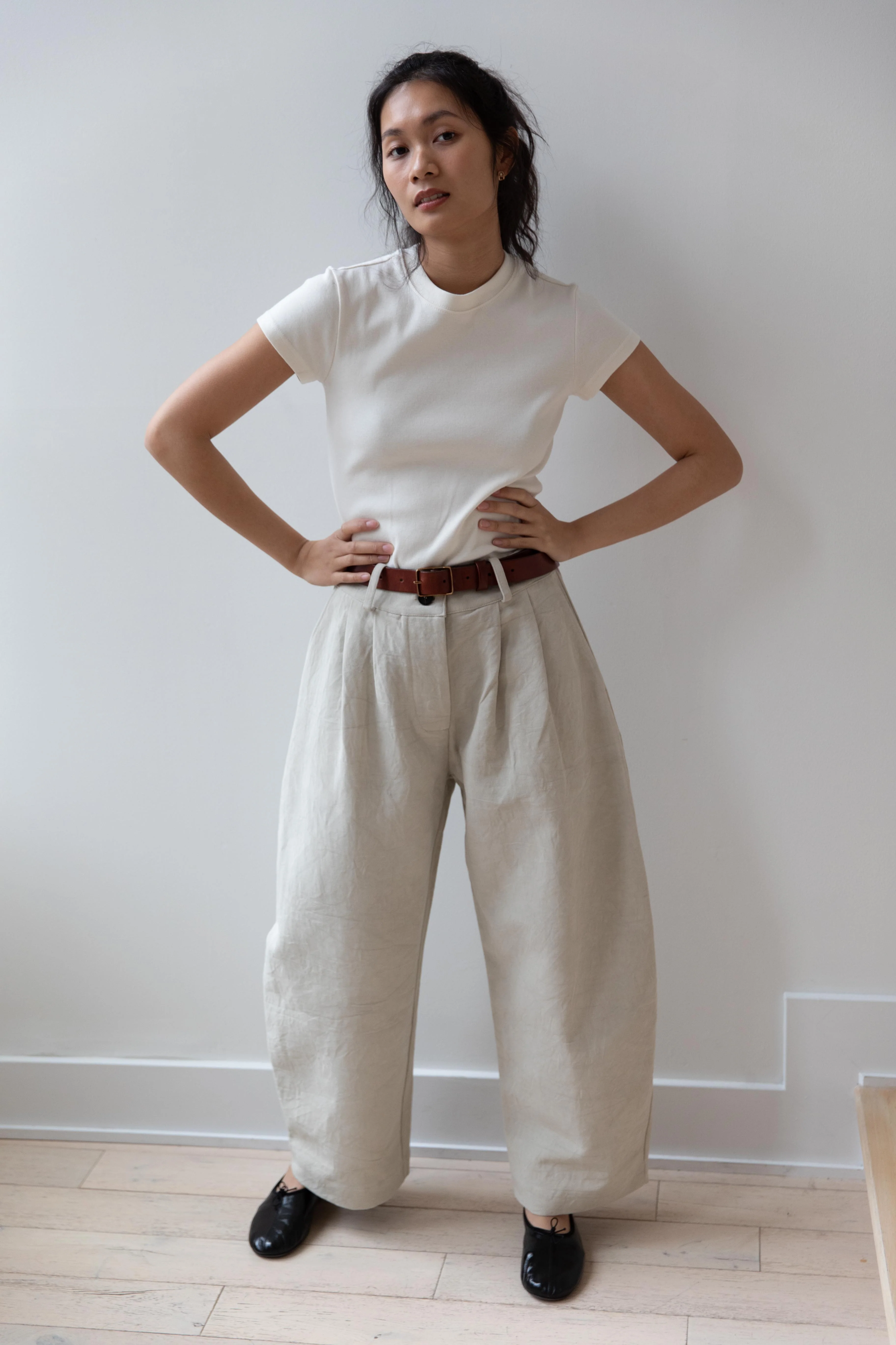 Cawley | Robyn Trouser in Natural - Image 18