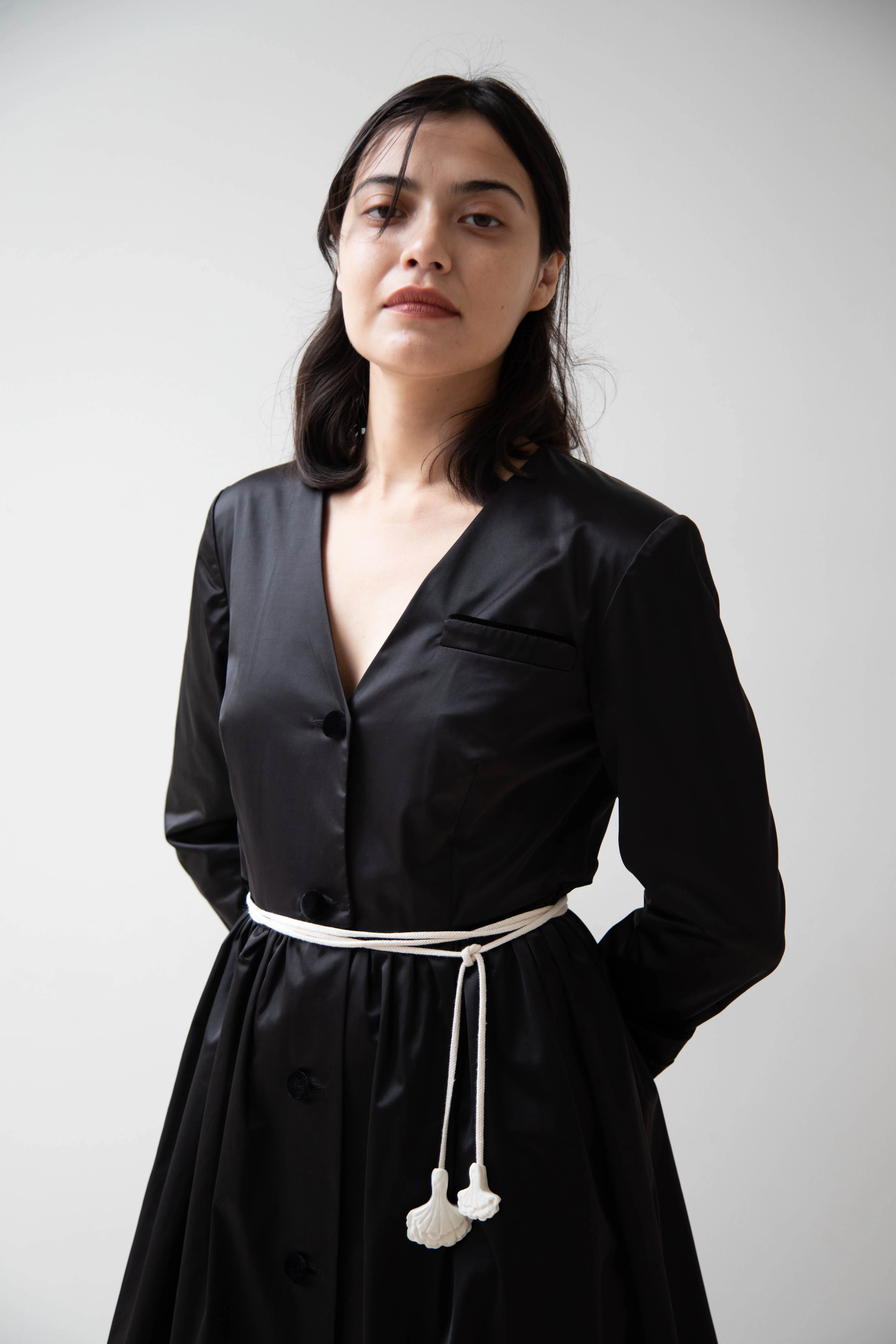 Delegan | Atlas Dress in Black - Image 53