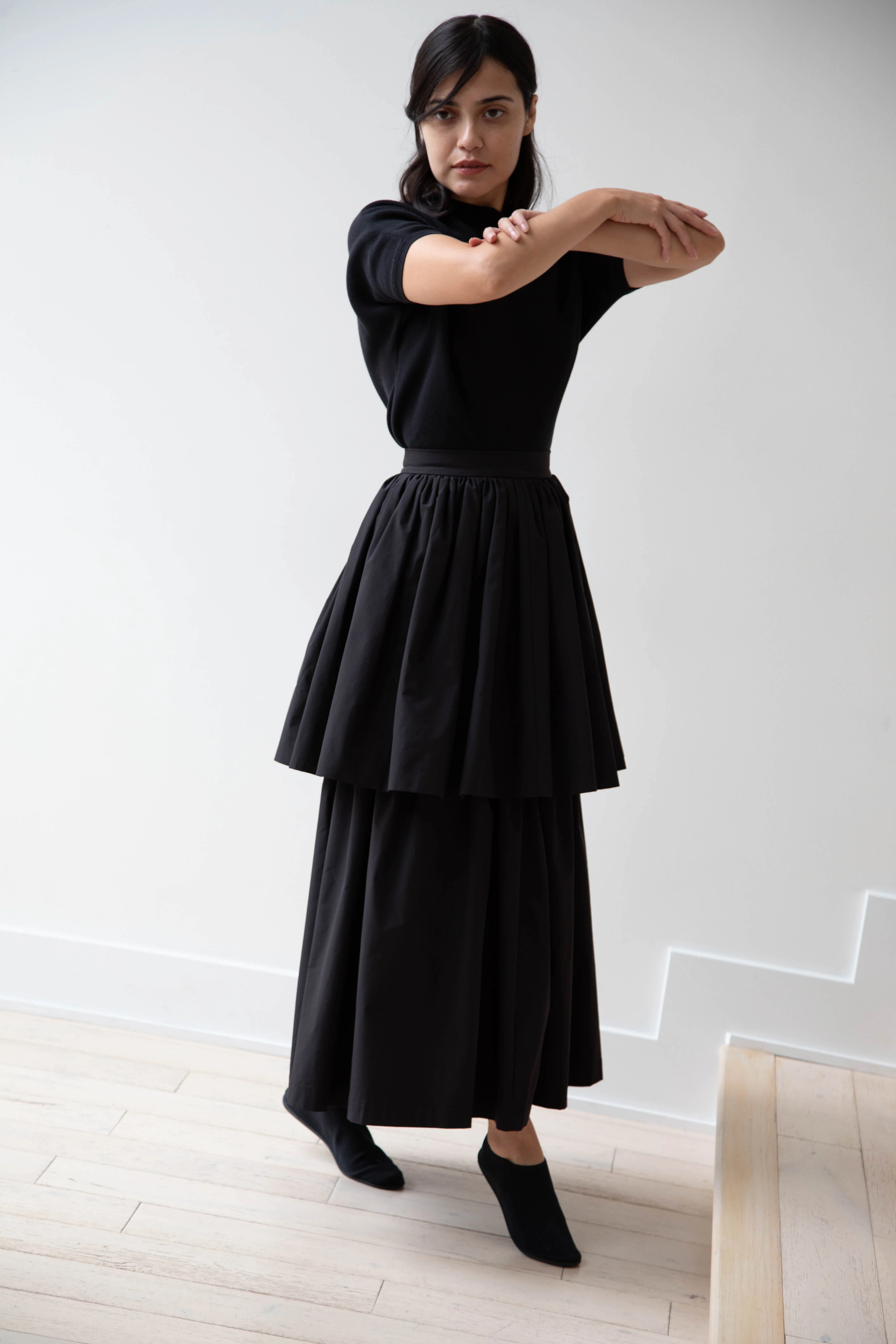 Delegan | Magda Skirt in Black - Image 58