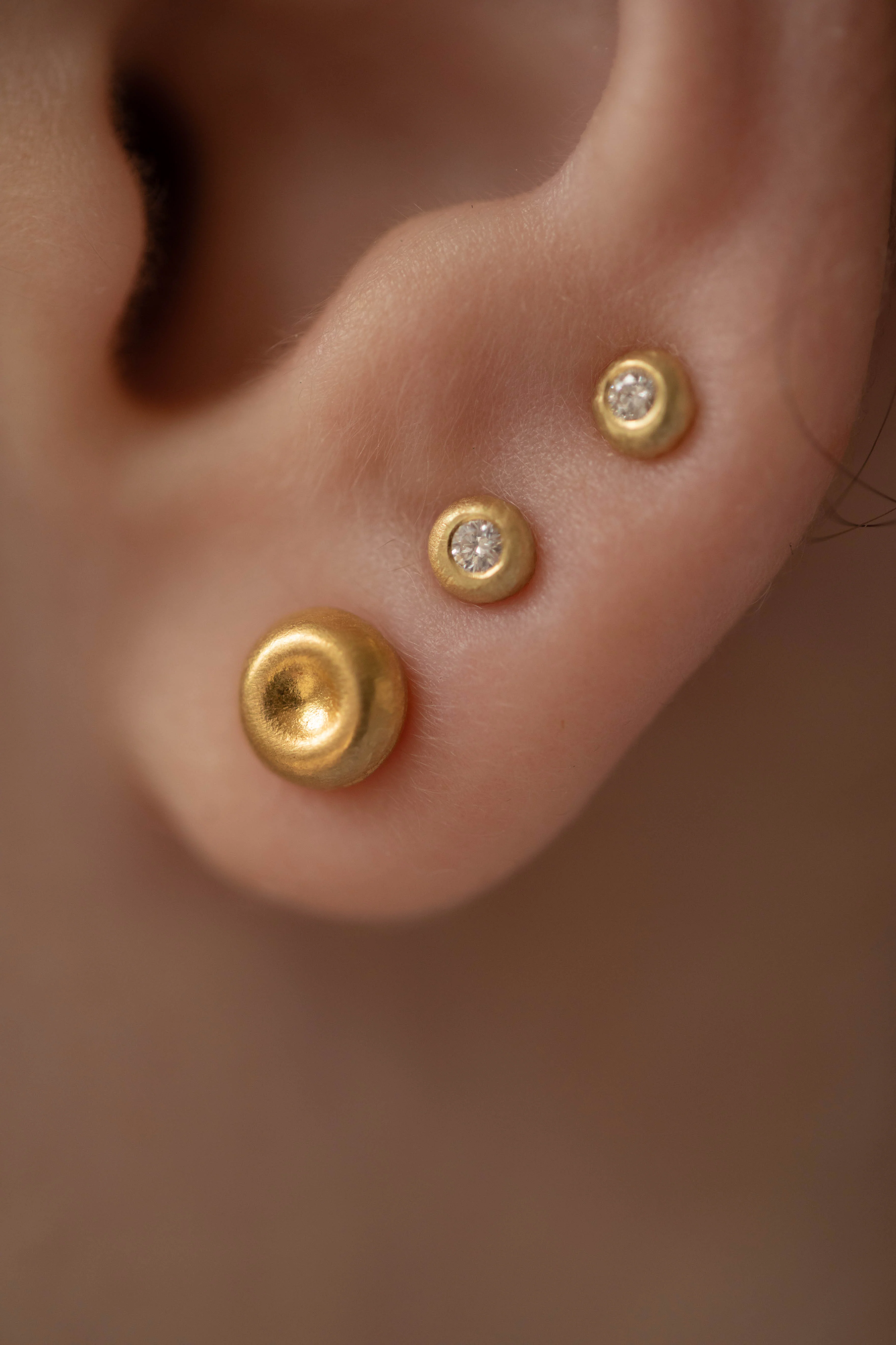 East Camp | Plop Studs in 22k Gold - Image 11